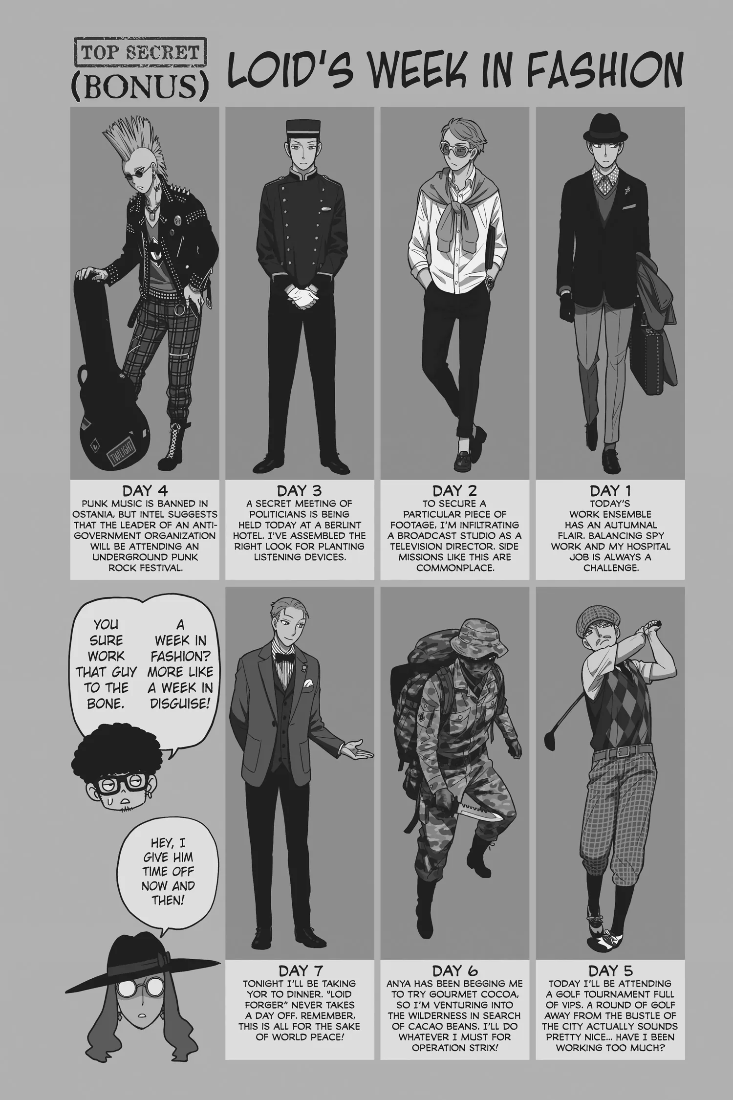 SPY x FAMILY Manga, chapter Vol 7, page 3