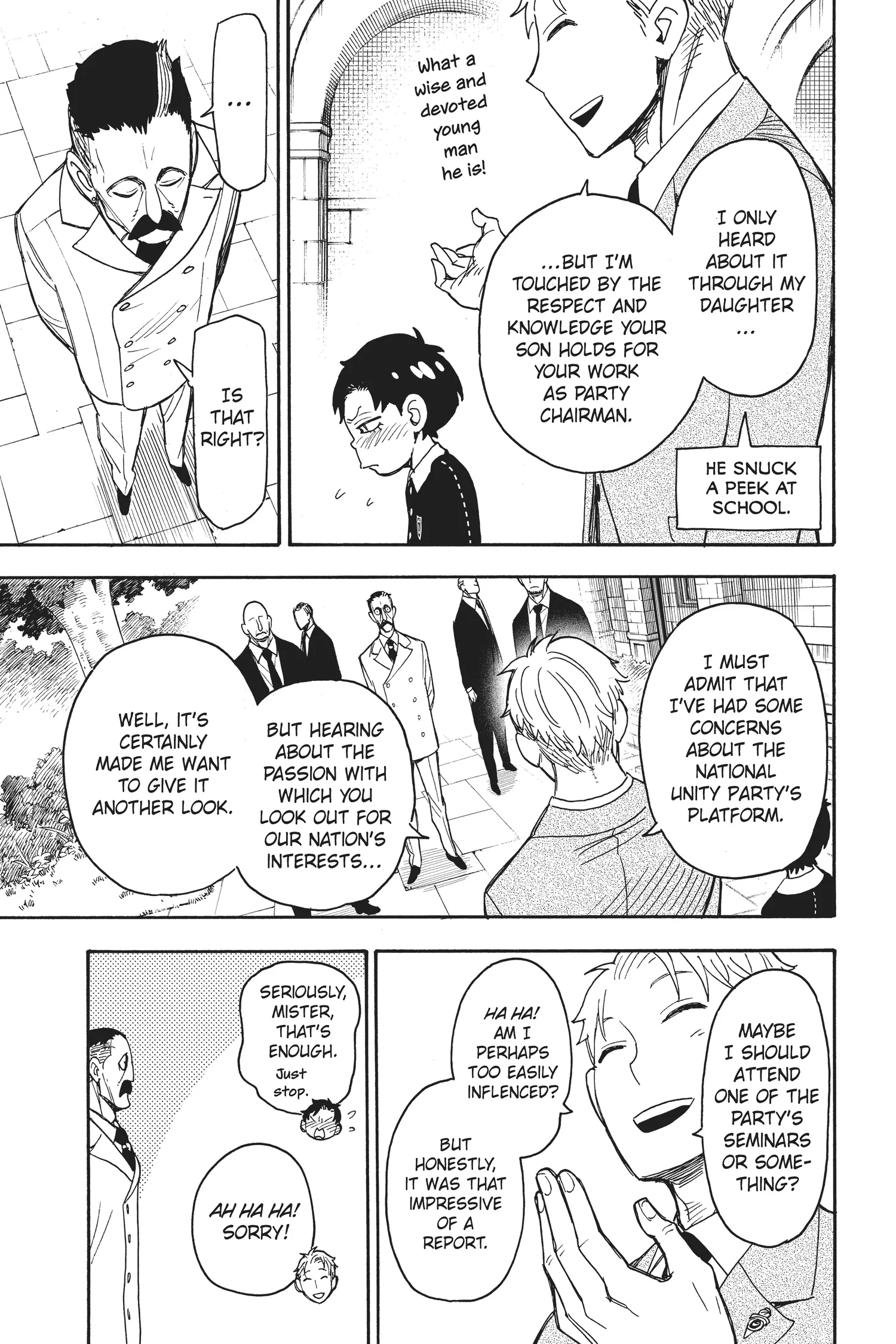 SPY x FAMILY Manga, chapter Vol 7, page 22