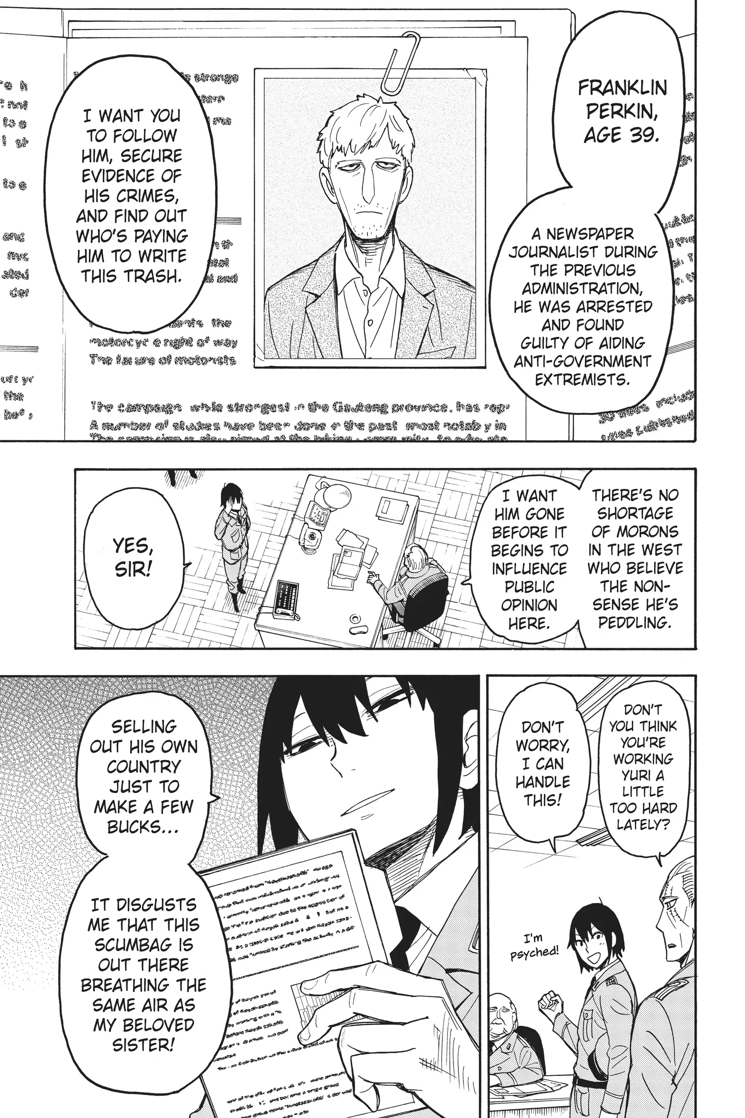 SPY x FAMILY Manga, chapter Vol 7, page 85