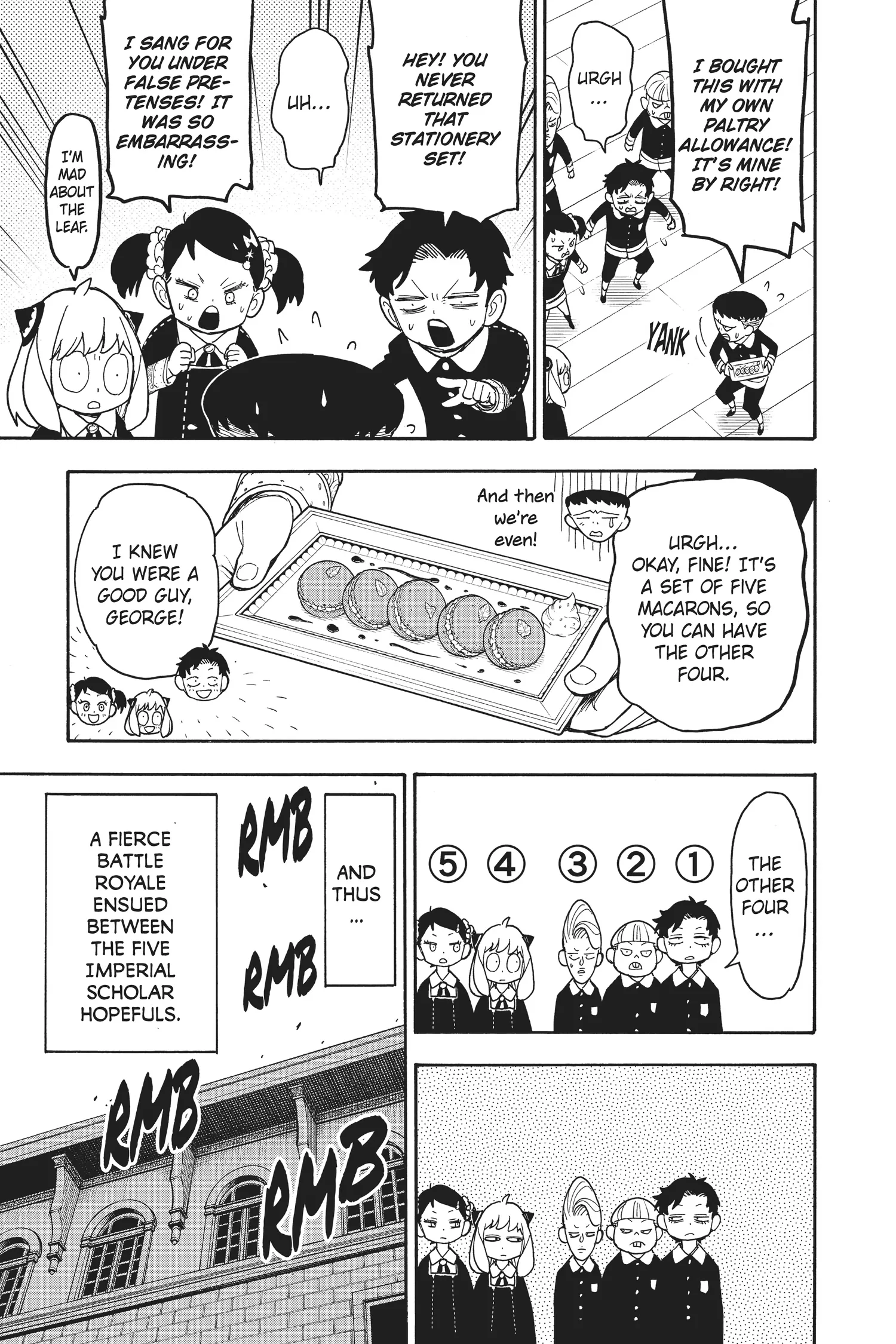 SPY x FAMILY Manga, chapter Vol 7, page 117