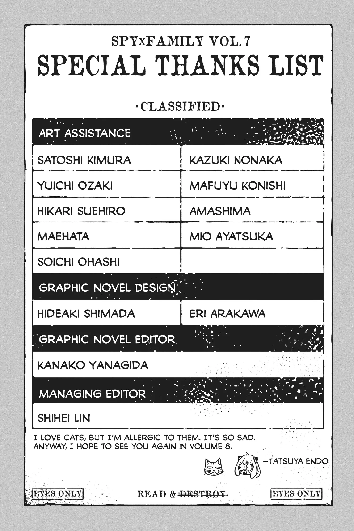 SPY x FAMILY Manga, chapter Vol 7, page 190