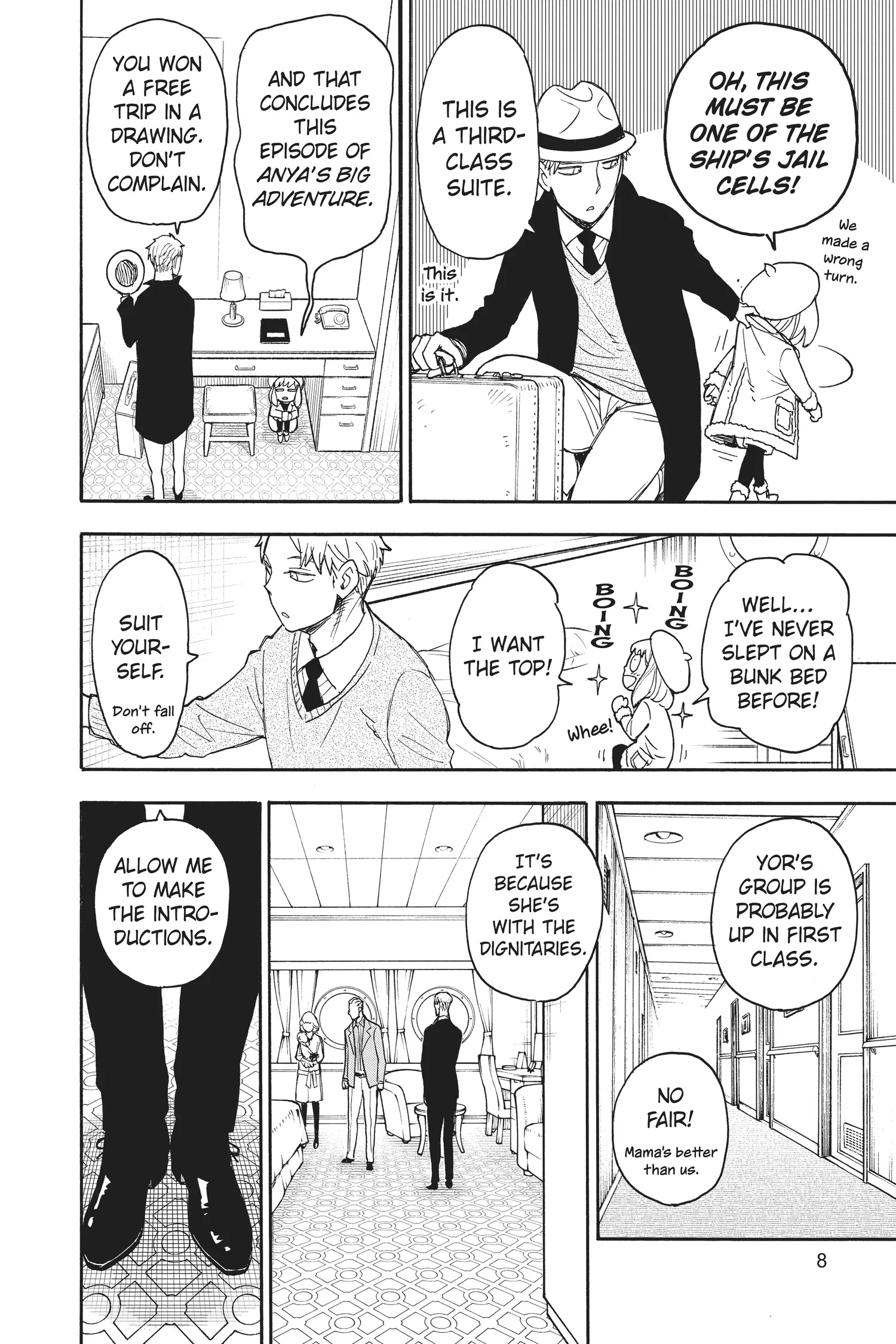 SPY x FAMILY Manga, chapter Vol 8, page 9