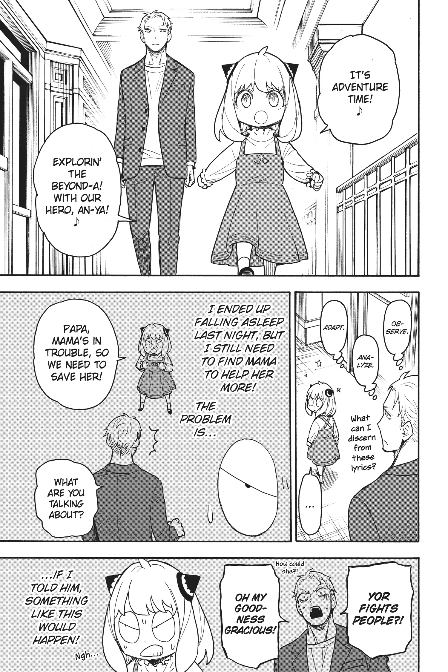 SPY x FAMILY Manga, chapter Vol 8, page 123