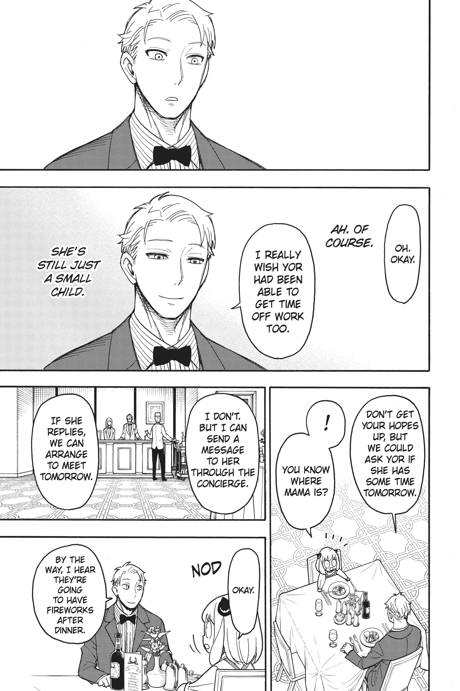 SPY x FAMILY Manga, chapter Vol 8, page 129