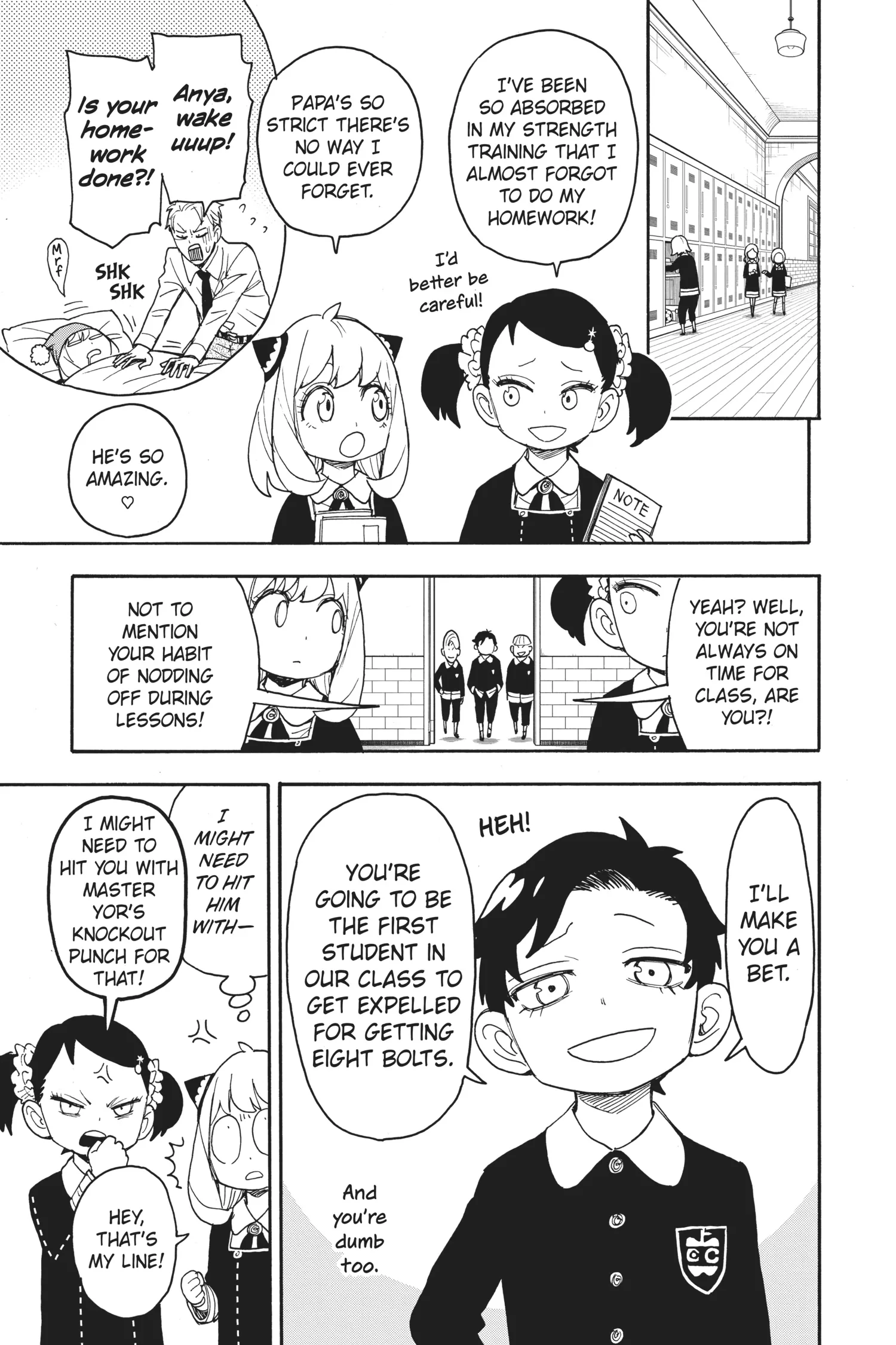 SPY x FAMILY Manga, chapter Vol 9, page 184