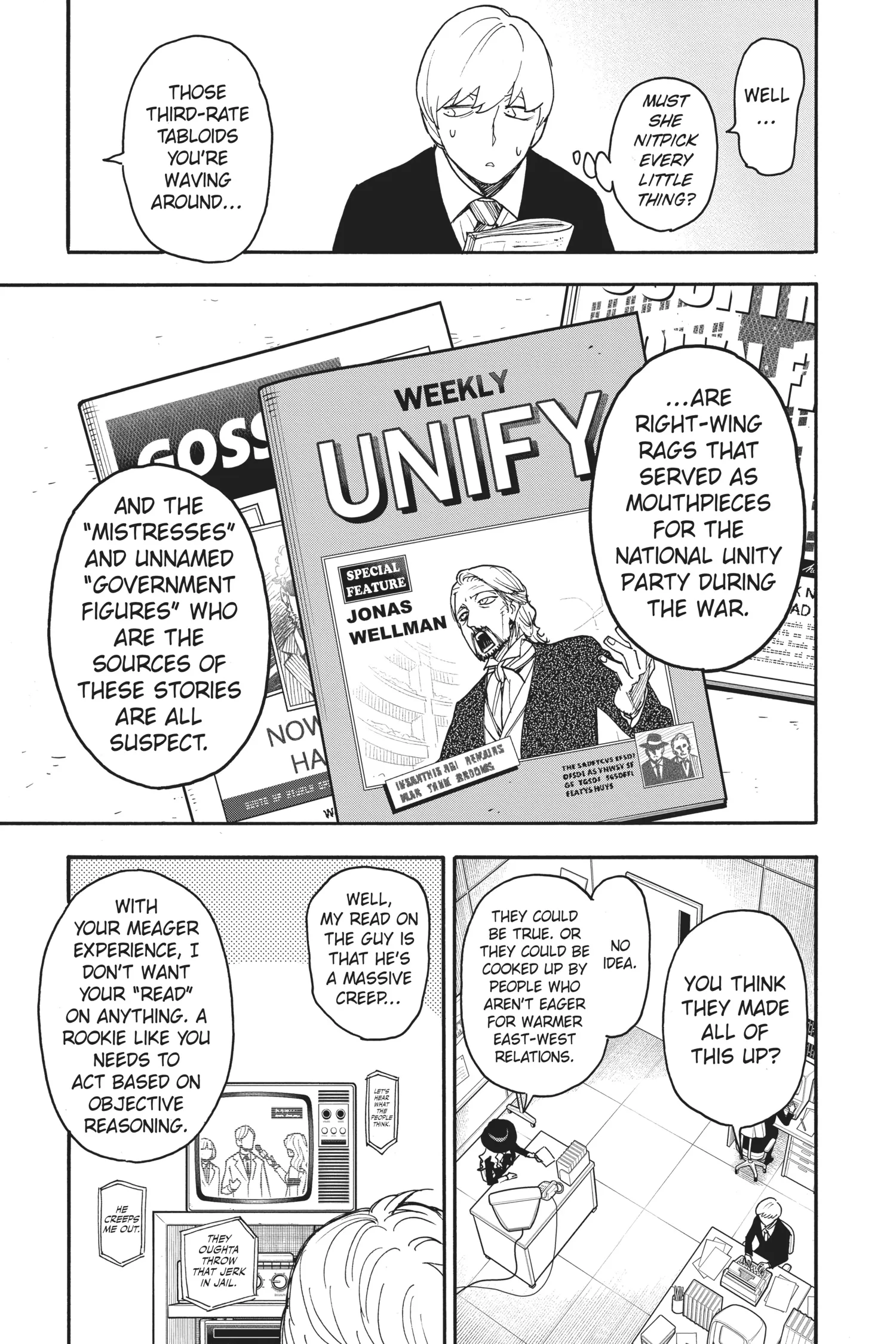 SPY x FAMILY Manga, chapter Vol 10, page 85
