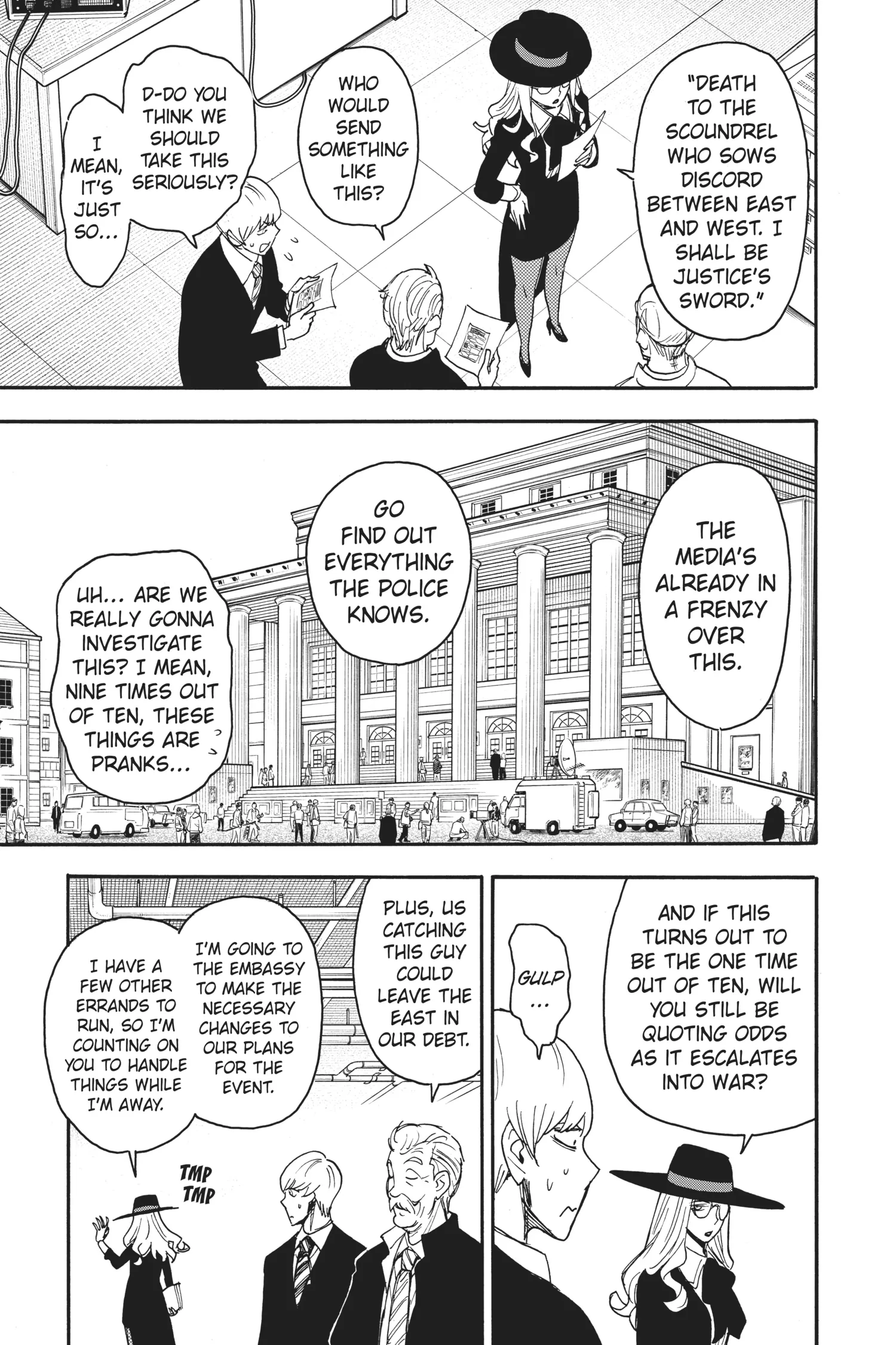 SPY x FAMILY Manga, chapter Vol 10, page 87