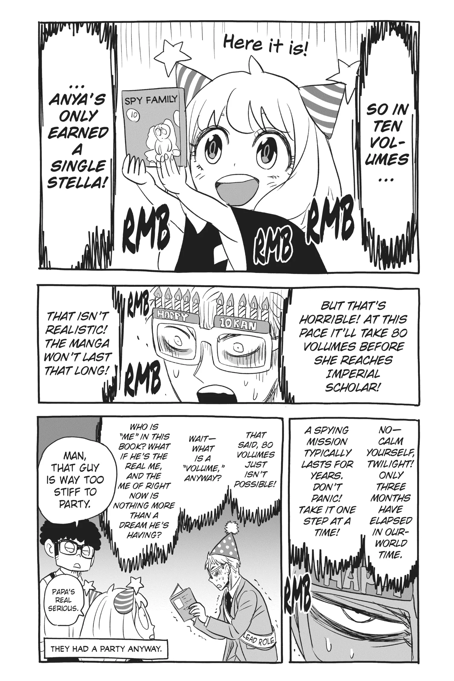 SPY x FAMILY Manga, chapter Vol 10, page 190