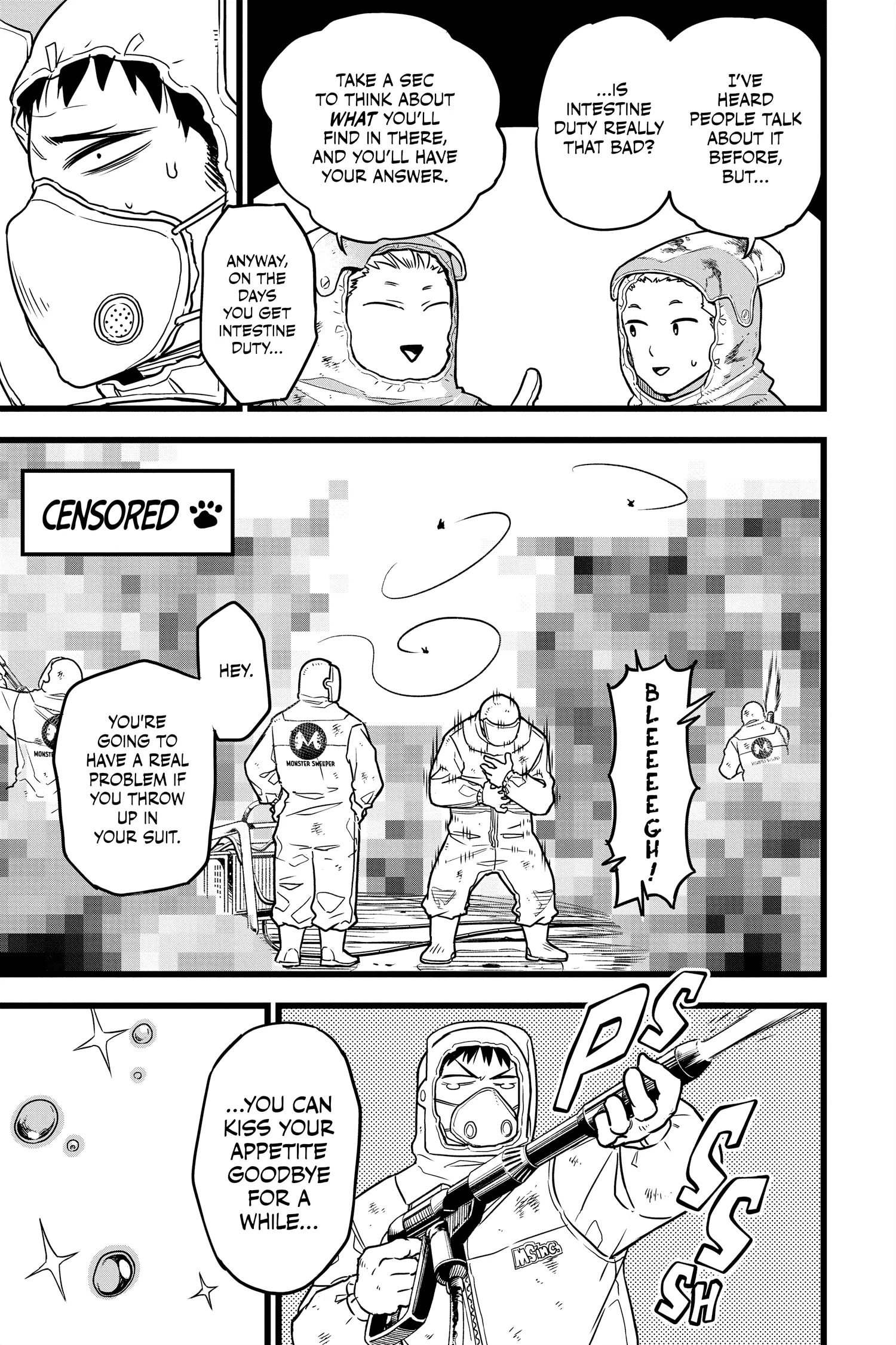 Kaiju No 8 Manga, chapter Vol 1, page 12
