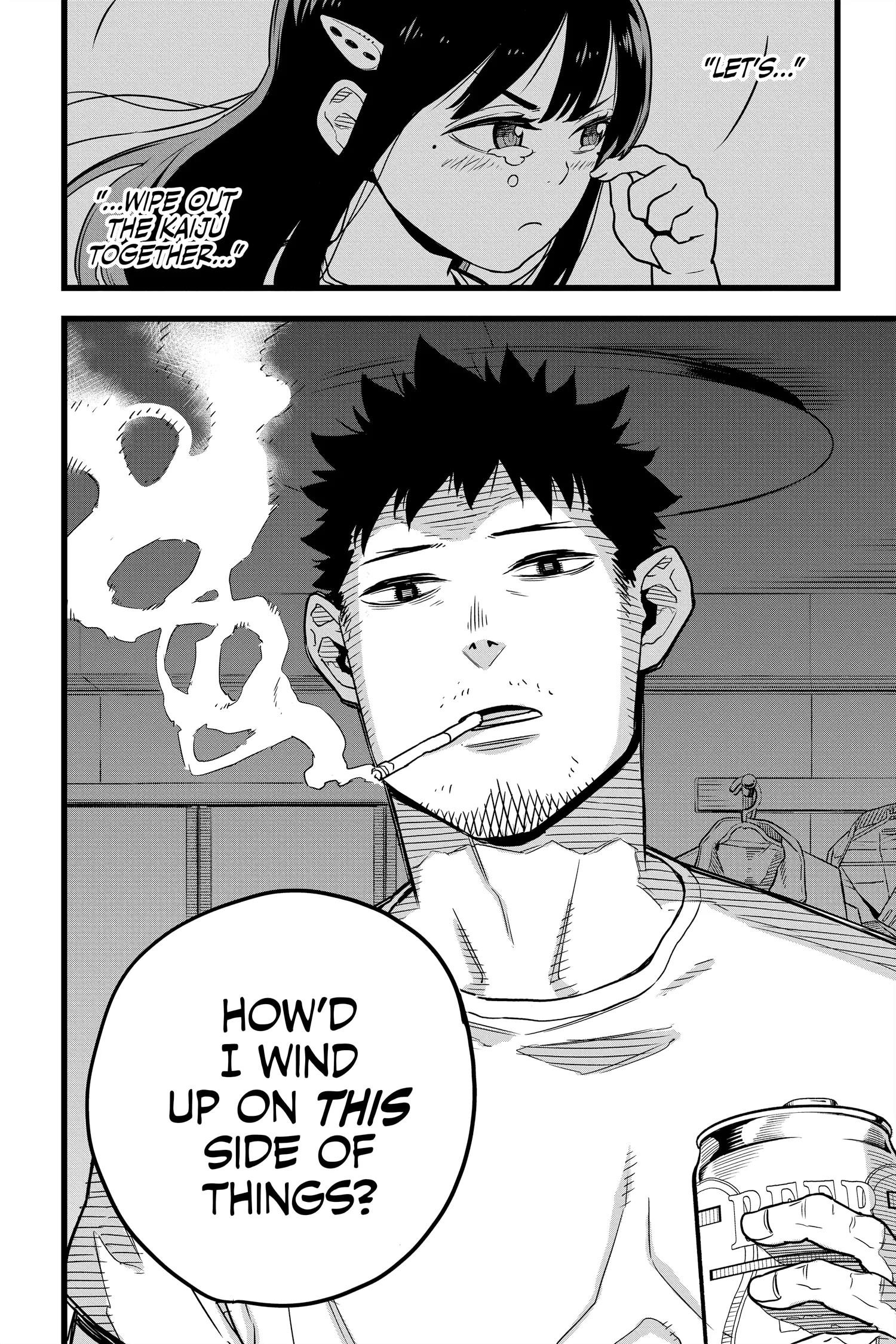 Kaiju No 8 Manga, chapter Vol 1, page 15