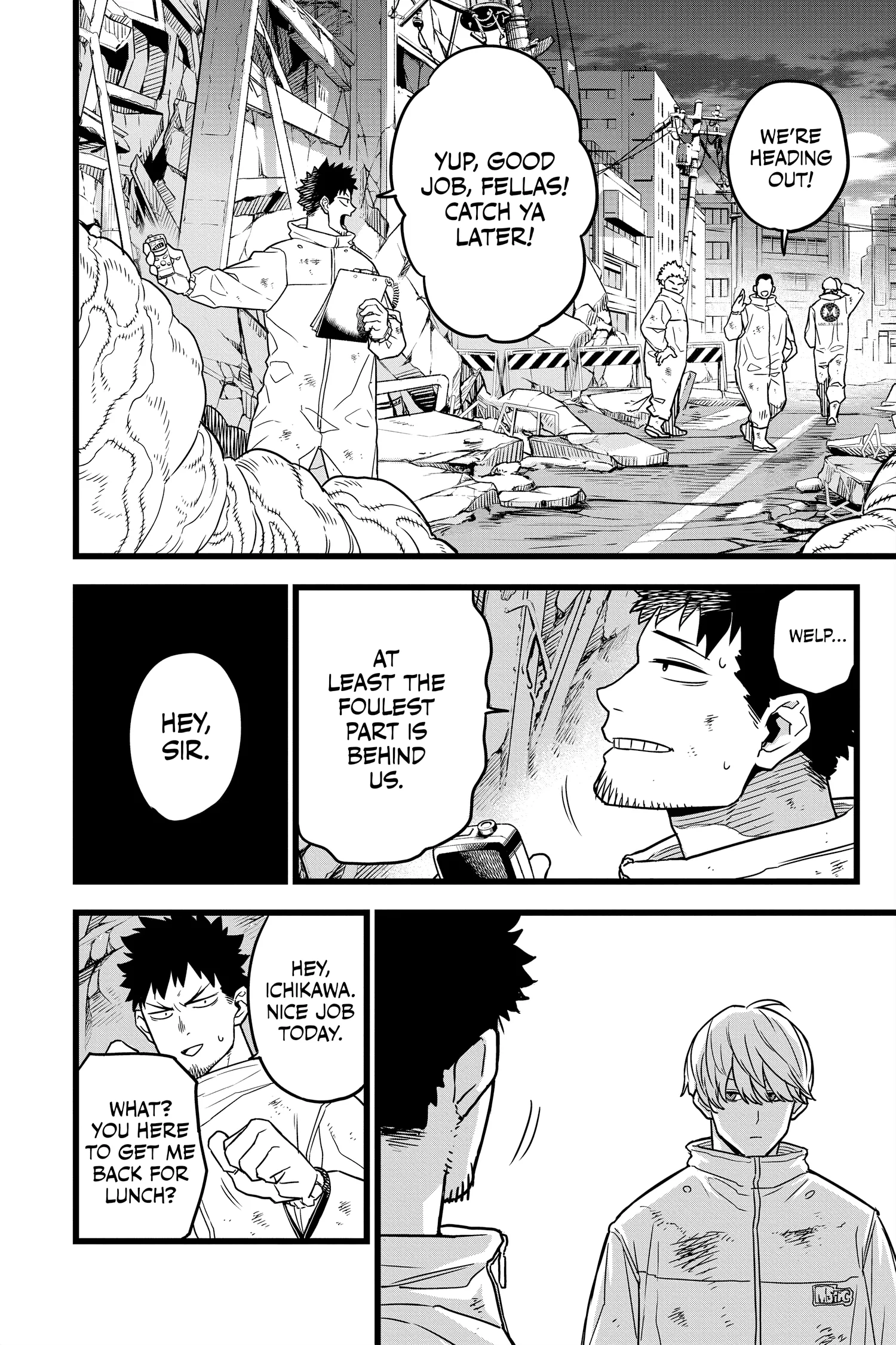 Kaiju No 8 Manga, chapter Vol 1, page 25