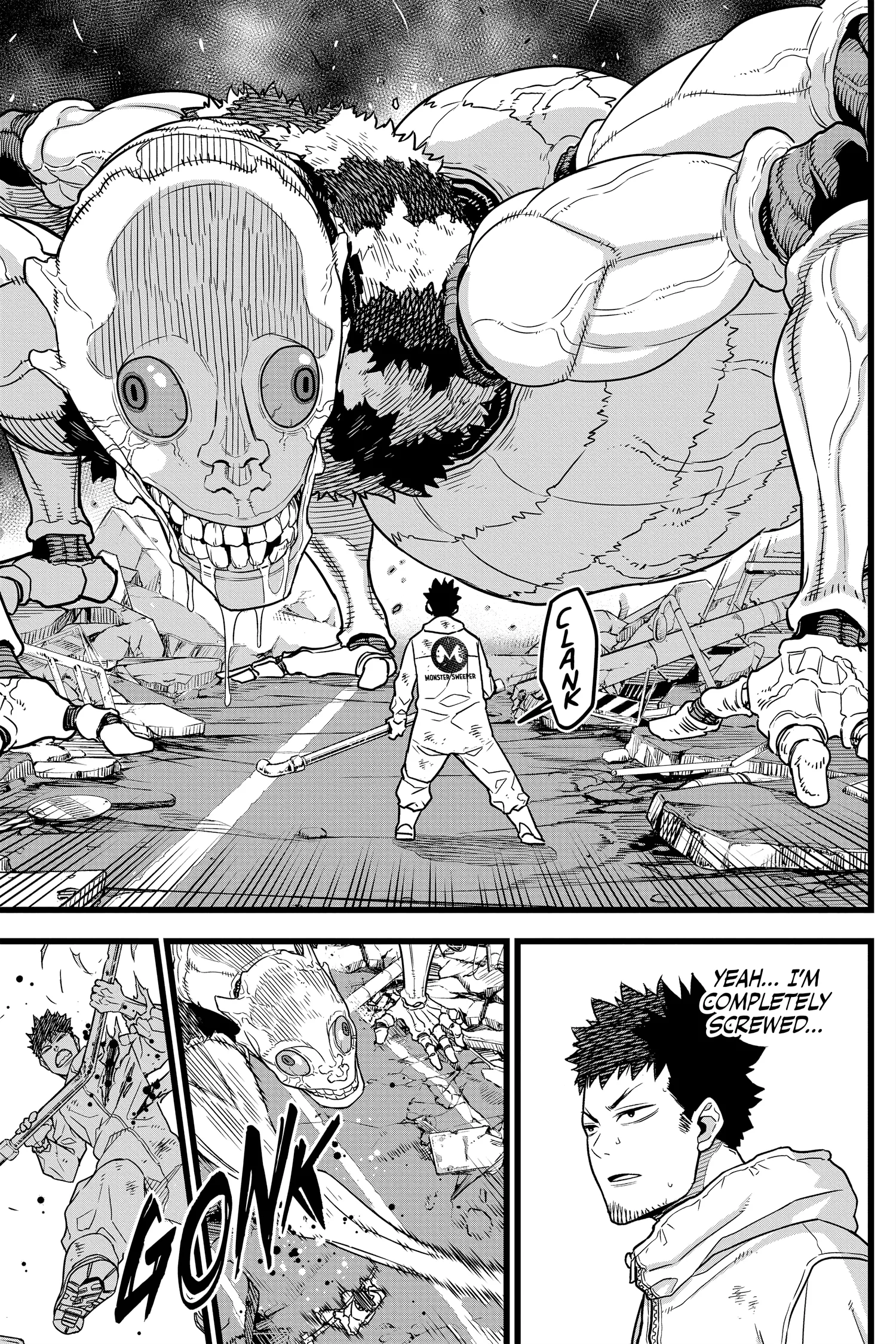 Kaiju No 8 Manga, chapter Vol 1, page 34