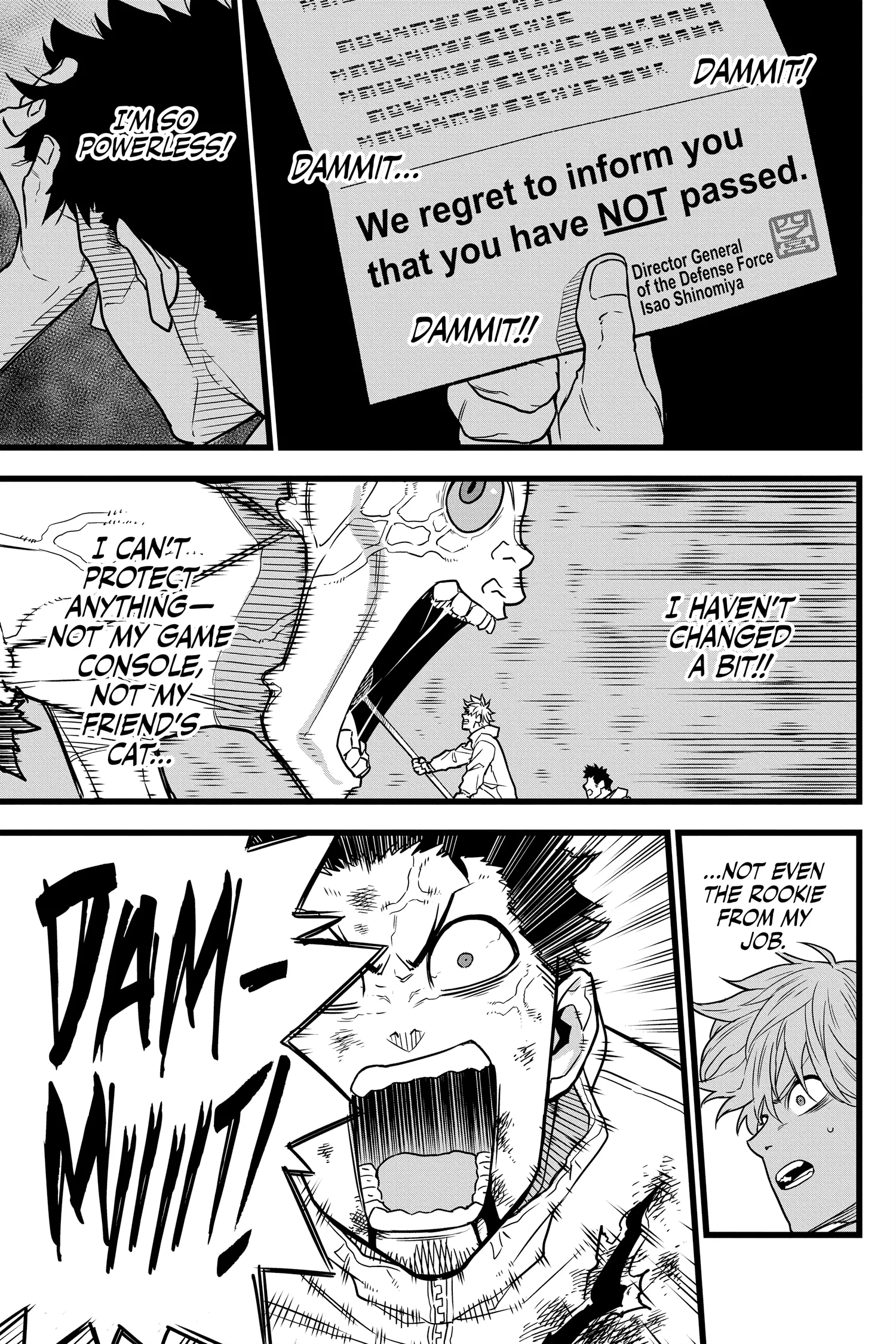 Kaiju No 8 Manga, chapter Vol 1, page 40