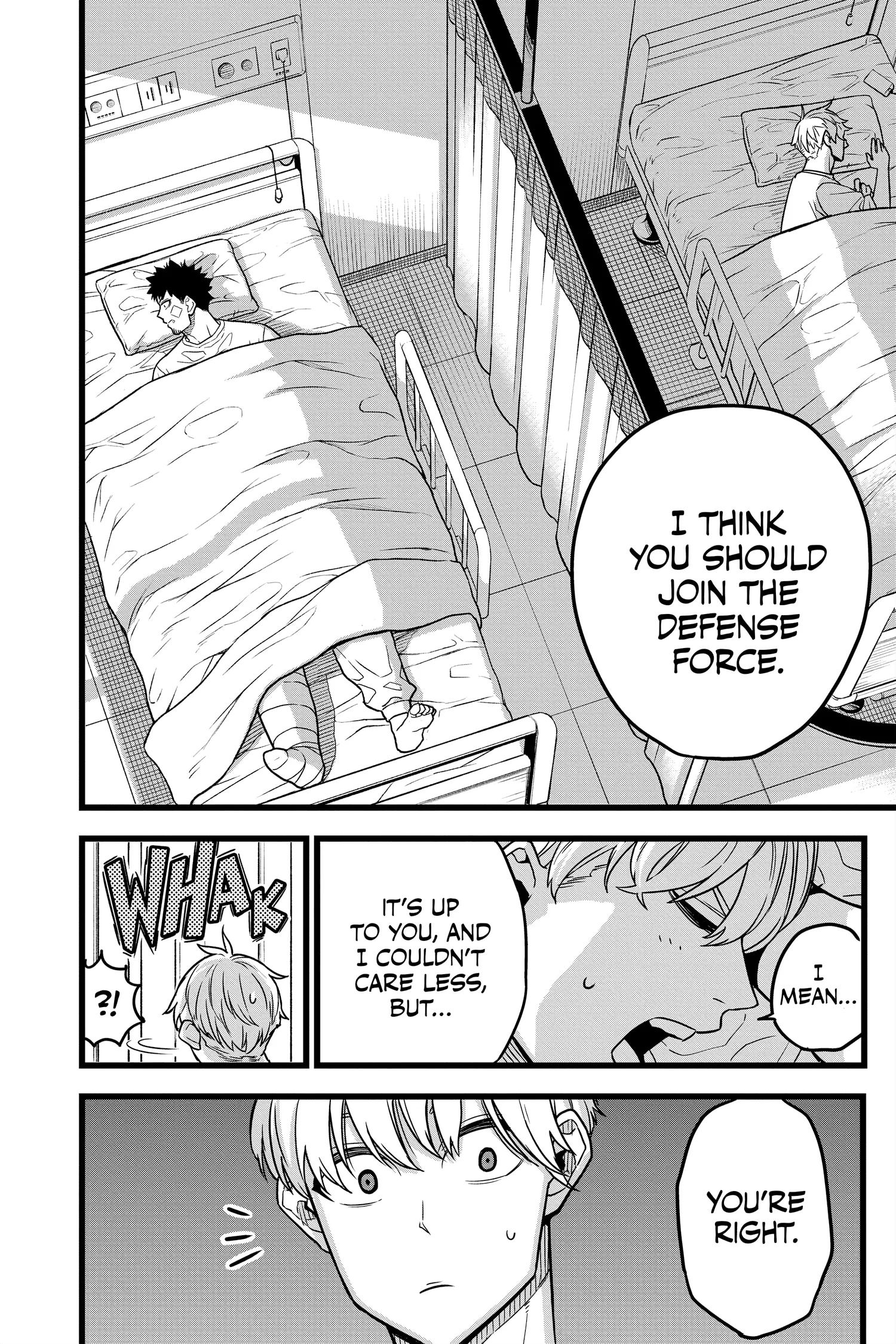 Kaiju No 8 Manga, chapter Vol 1, page 48