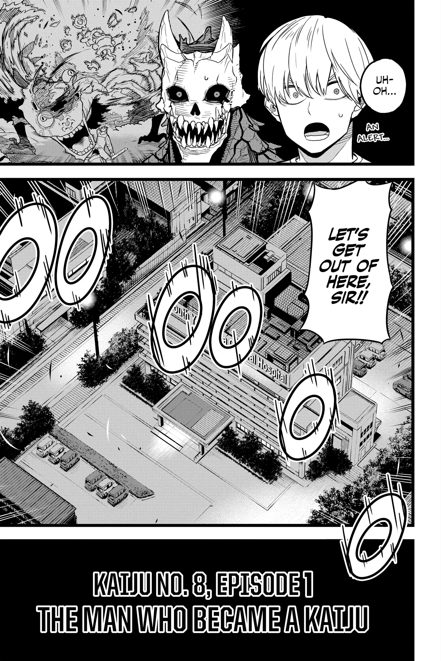 Kaiju No 8 Manga, chapter Vol 1, page 54