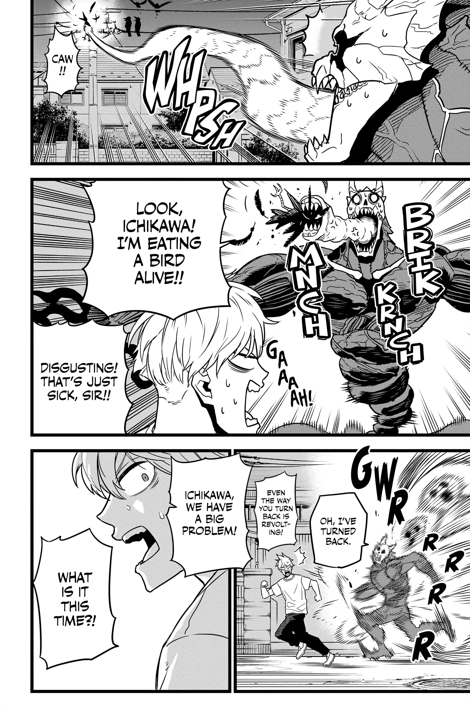 Kaiju No 8 Manga, chapter Vol 1, page 66