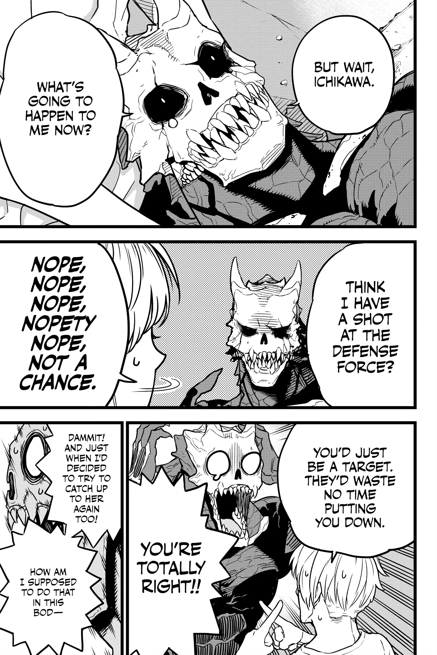 Kaiju No 8 Manga, chapter Vol 1, page 69