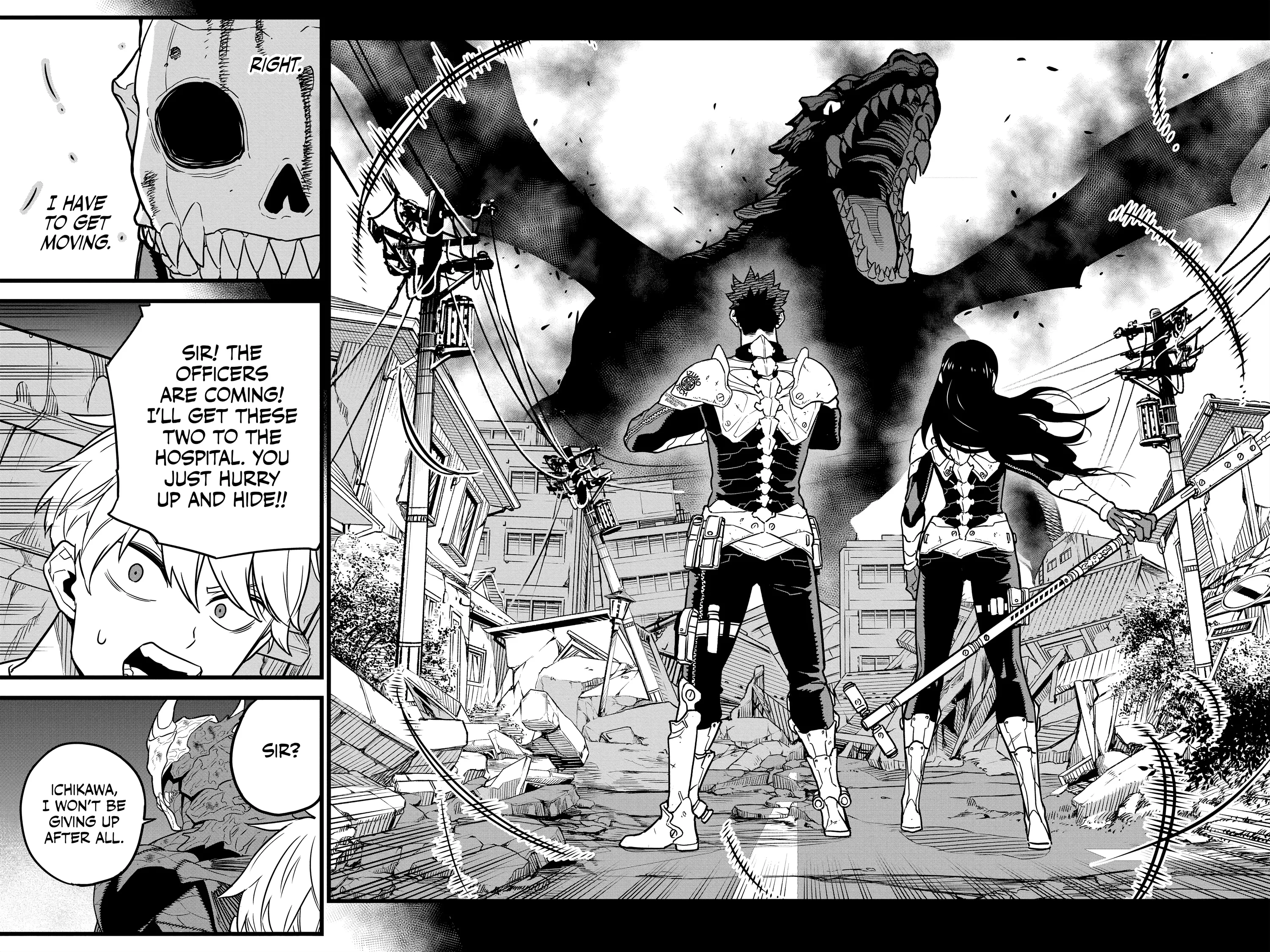 Kaiju No 8 Manga, chapter Vol 1, page 88