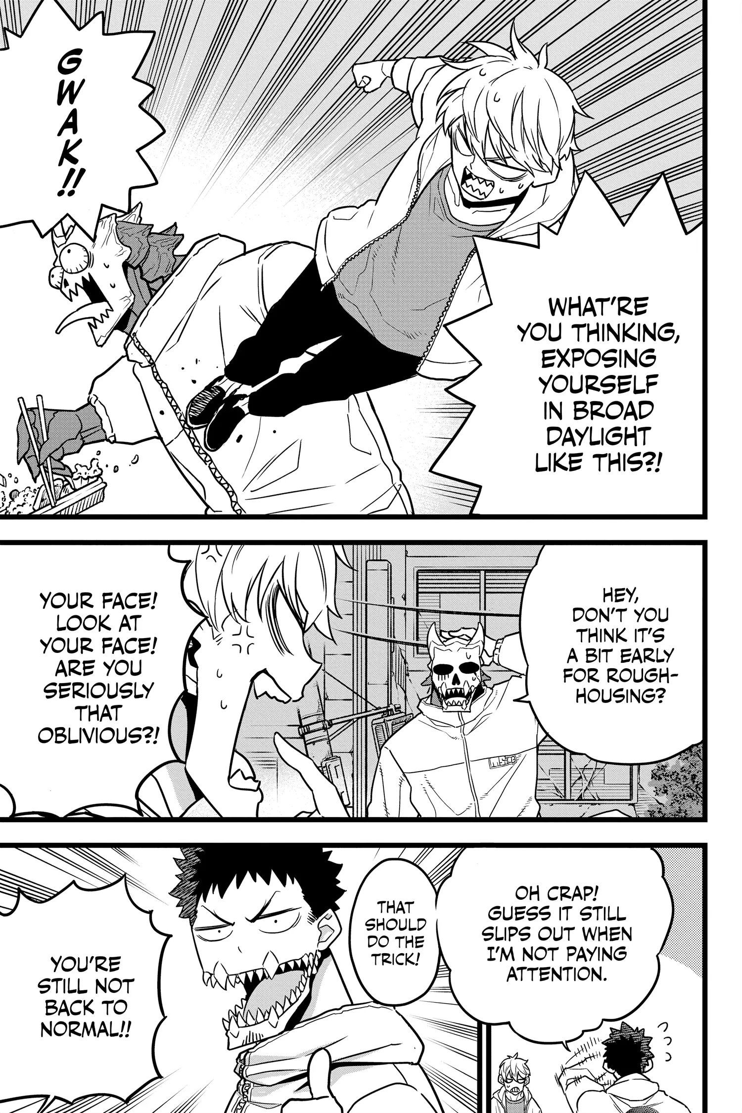Kaiju No 8 Manga, chapter Vol 1, page 96