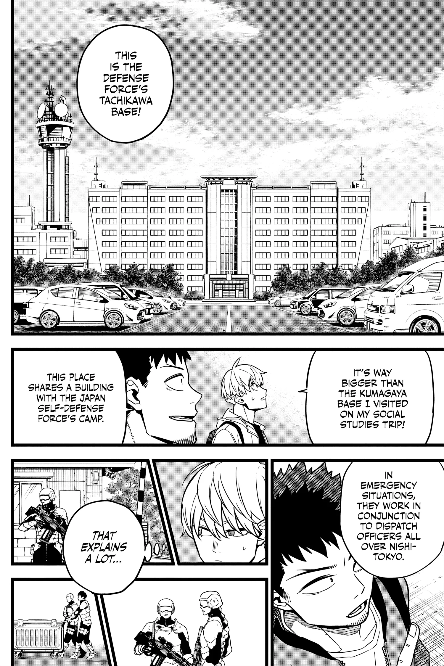 Kaiju No 8 Manga, chapter Vol 1, page 103