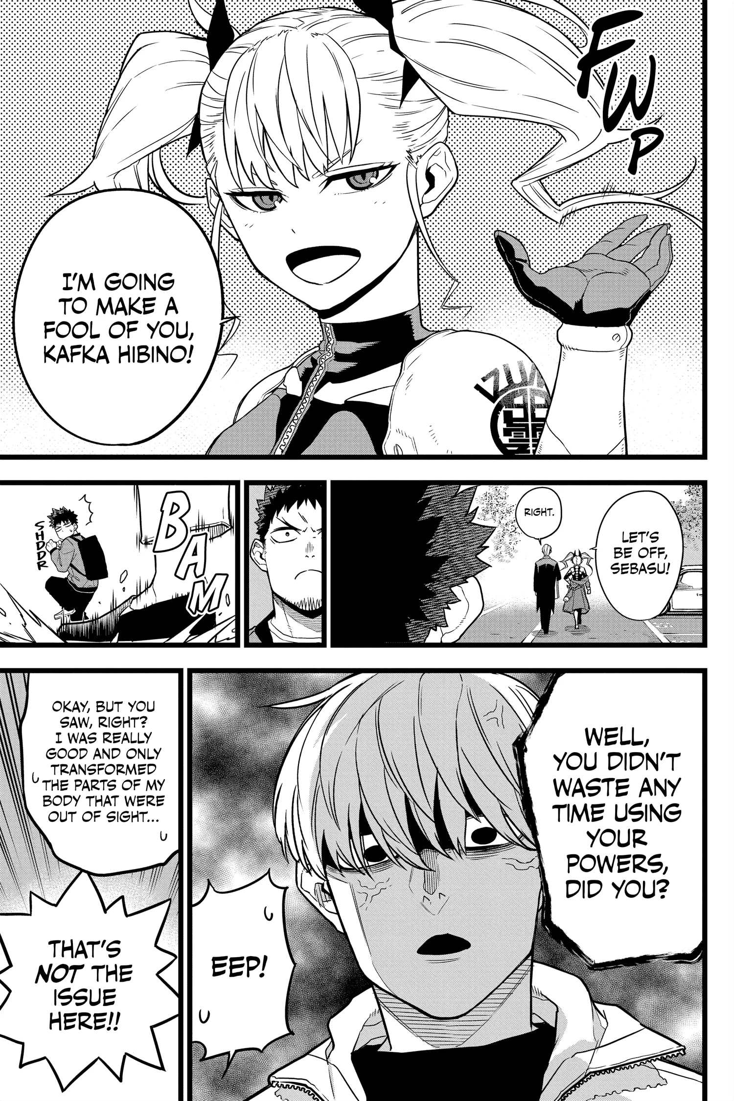 Kaiju No 8 Manga, chapter Vol 1, page 115