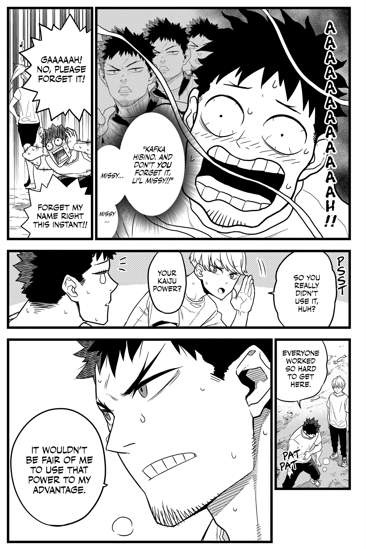 Kaiju No 8 Manga, chapter Vol 1, page 121