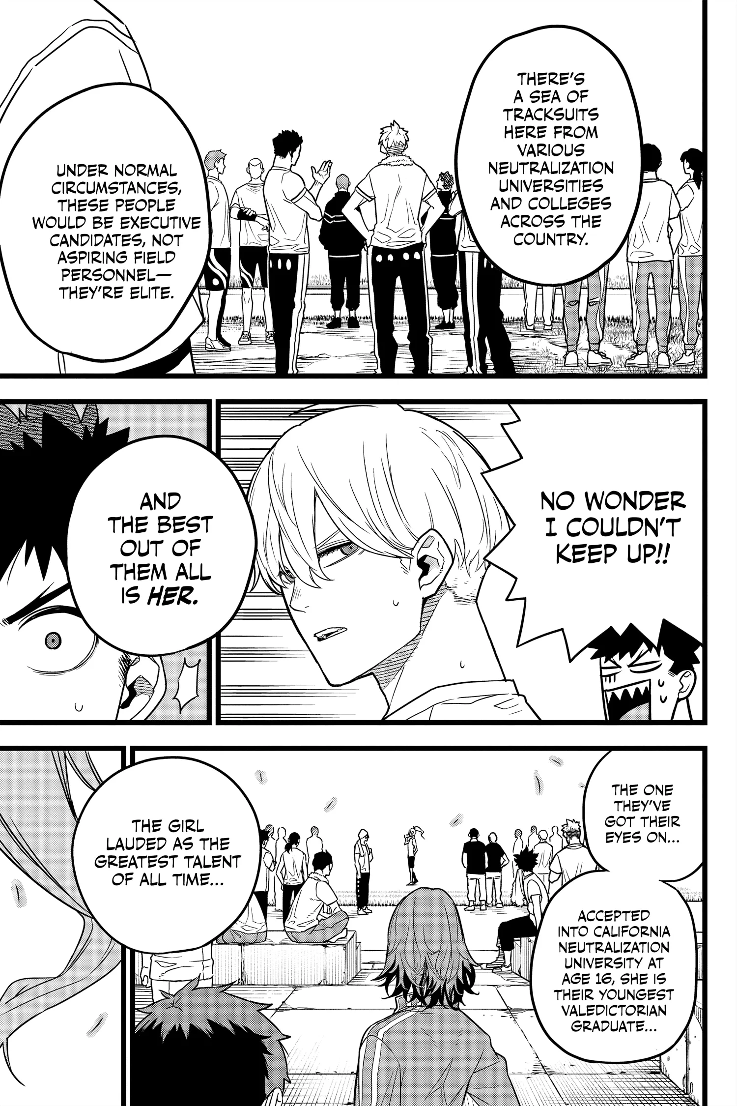 Kaiju No 8 Manga, chapter Vol 1, page 125