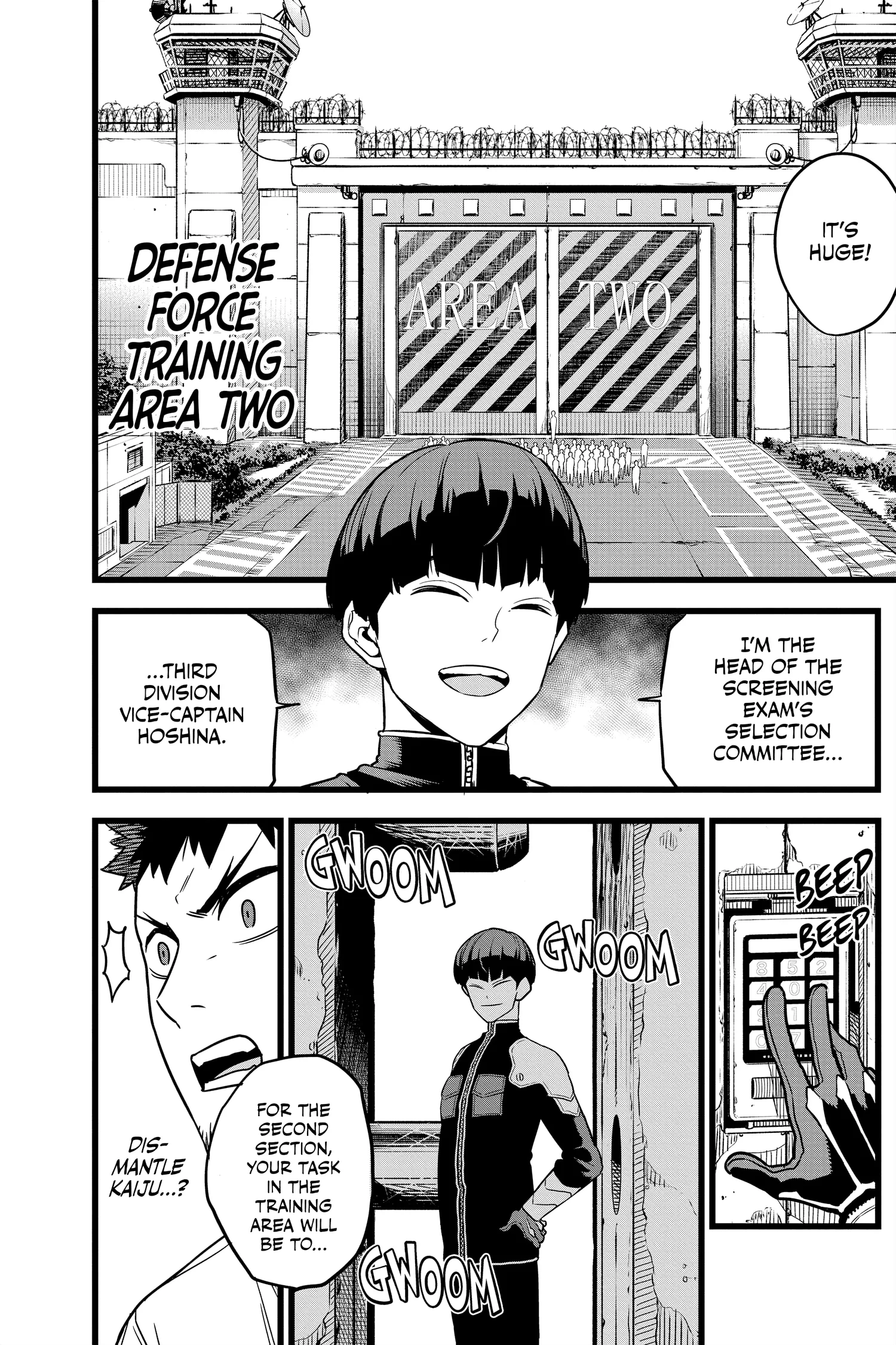 Kaiju No 8 Manga, chapter Vol 1, page 130