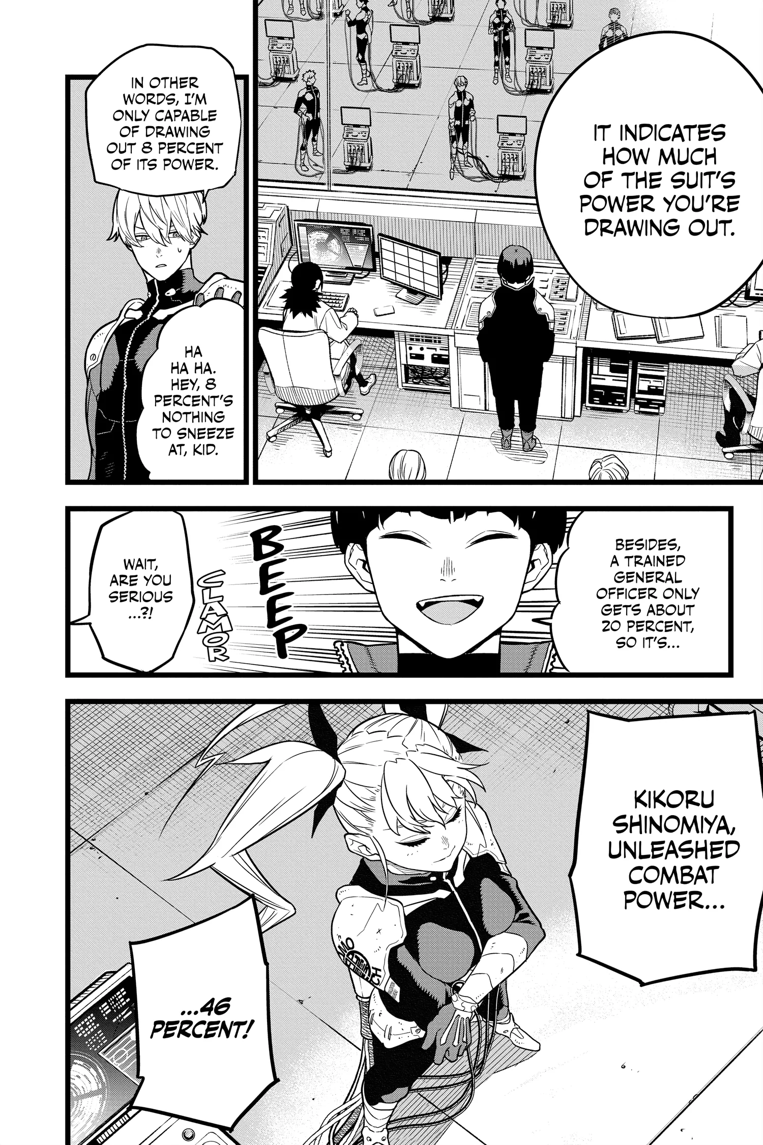 Kaiju No 8 Manga, chapter Vol 1, page 136