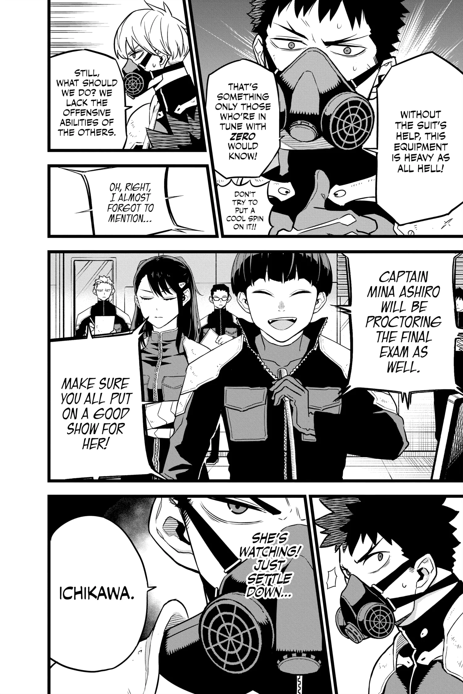 Kaiju No 8 Manga, chapter Vol 1, page 143