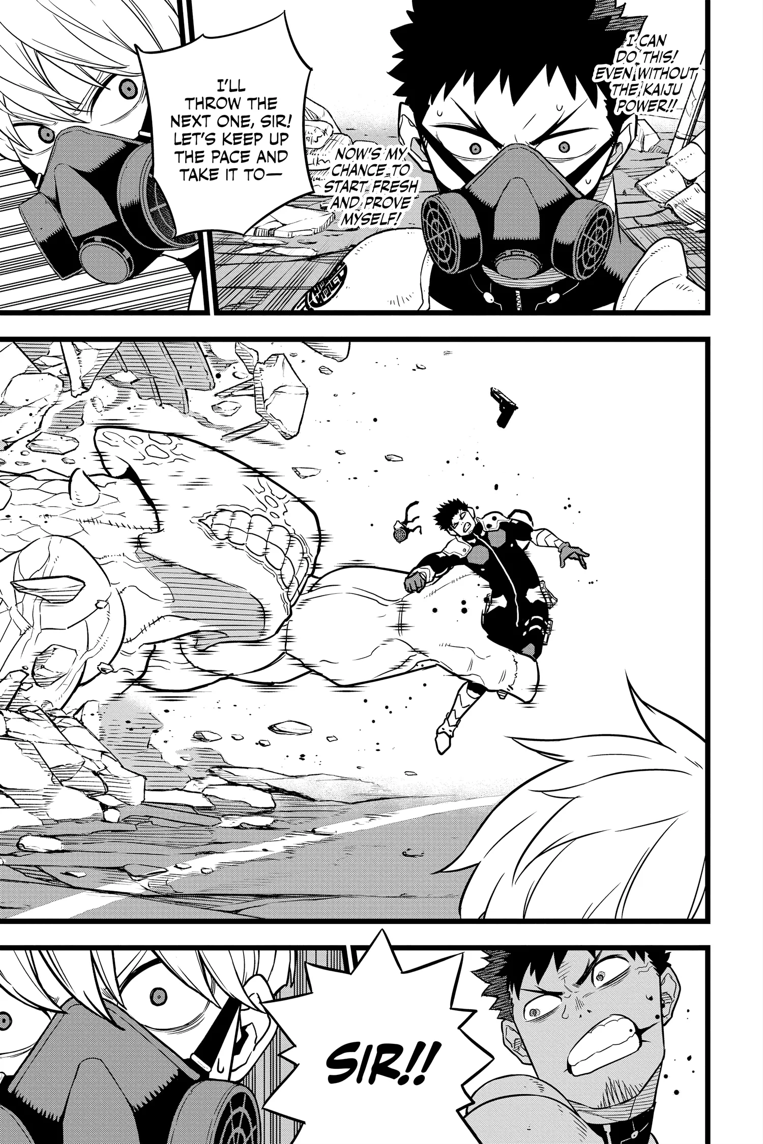 Kaiju No 8 Manga, chapter Vol 1, page 148