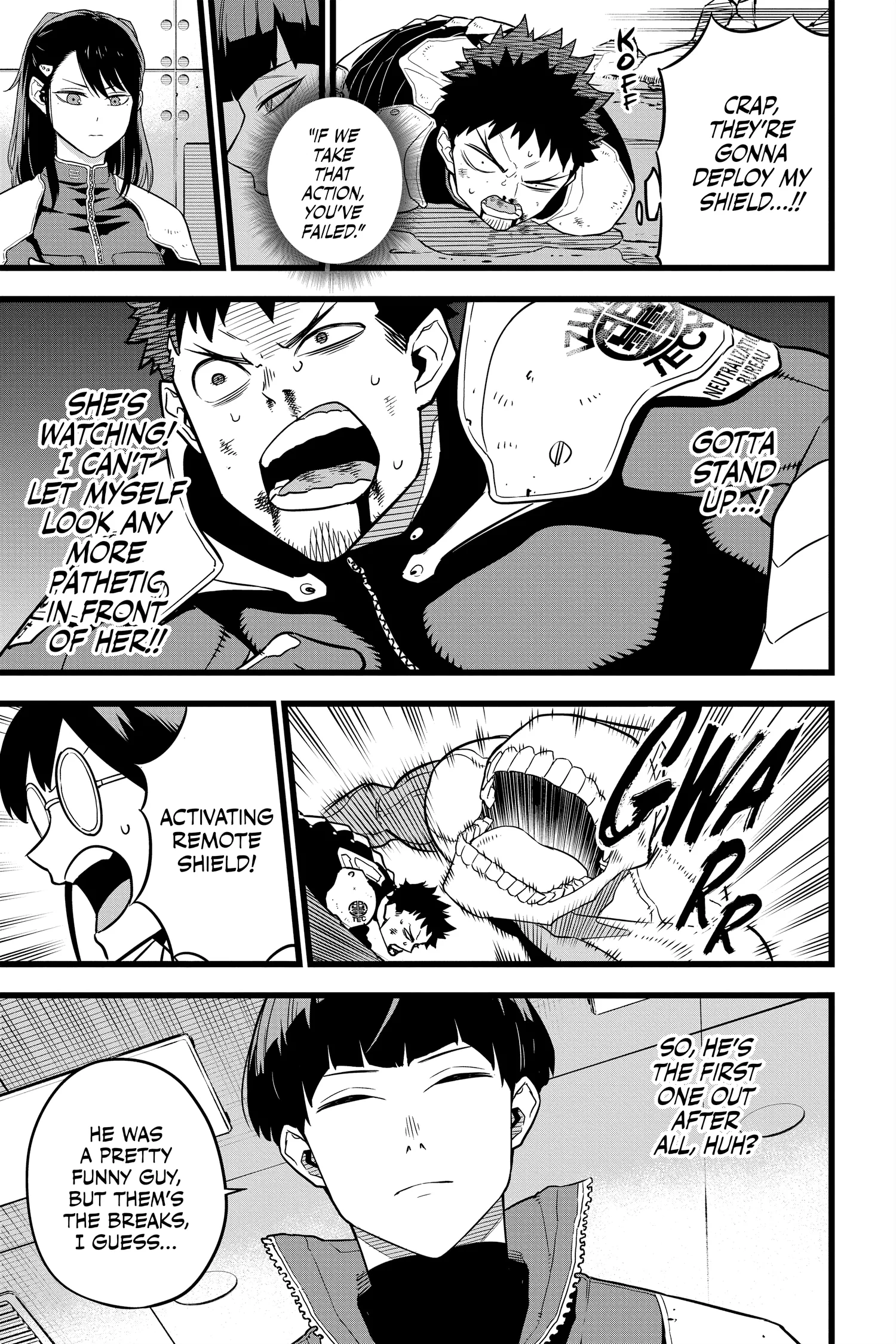 Kaiju No 8 Manga, chapter Vol 1, page 152