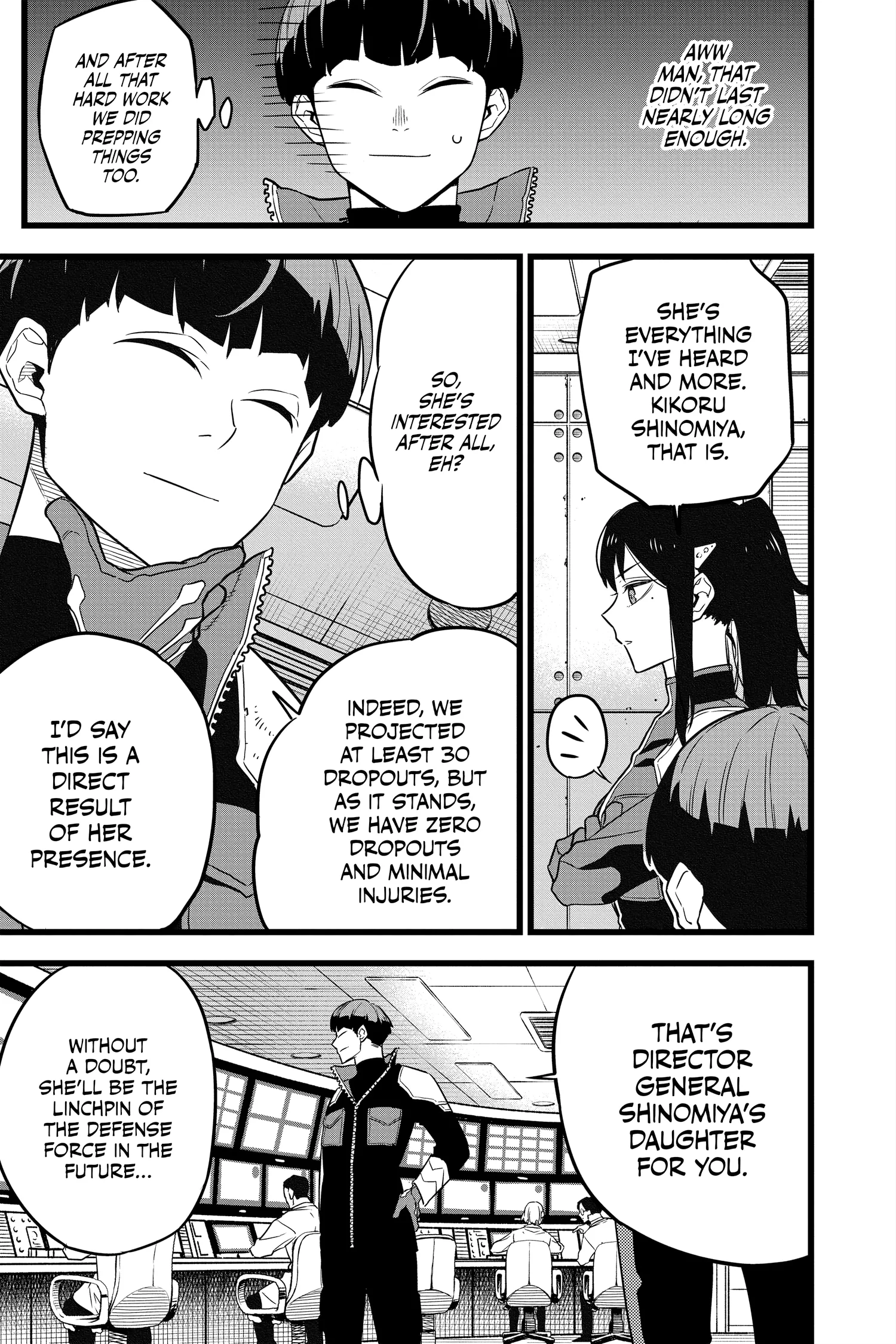 Kaiju No 8 Manga, chapter Vol 1, page 169