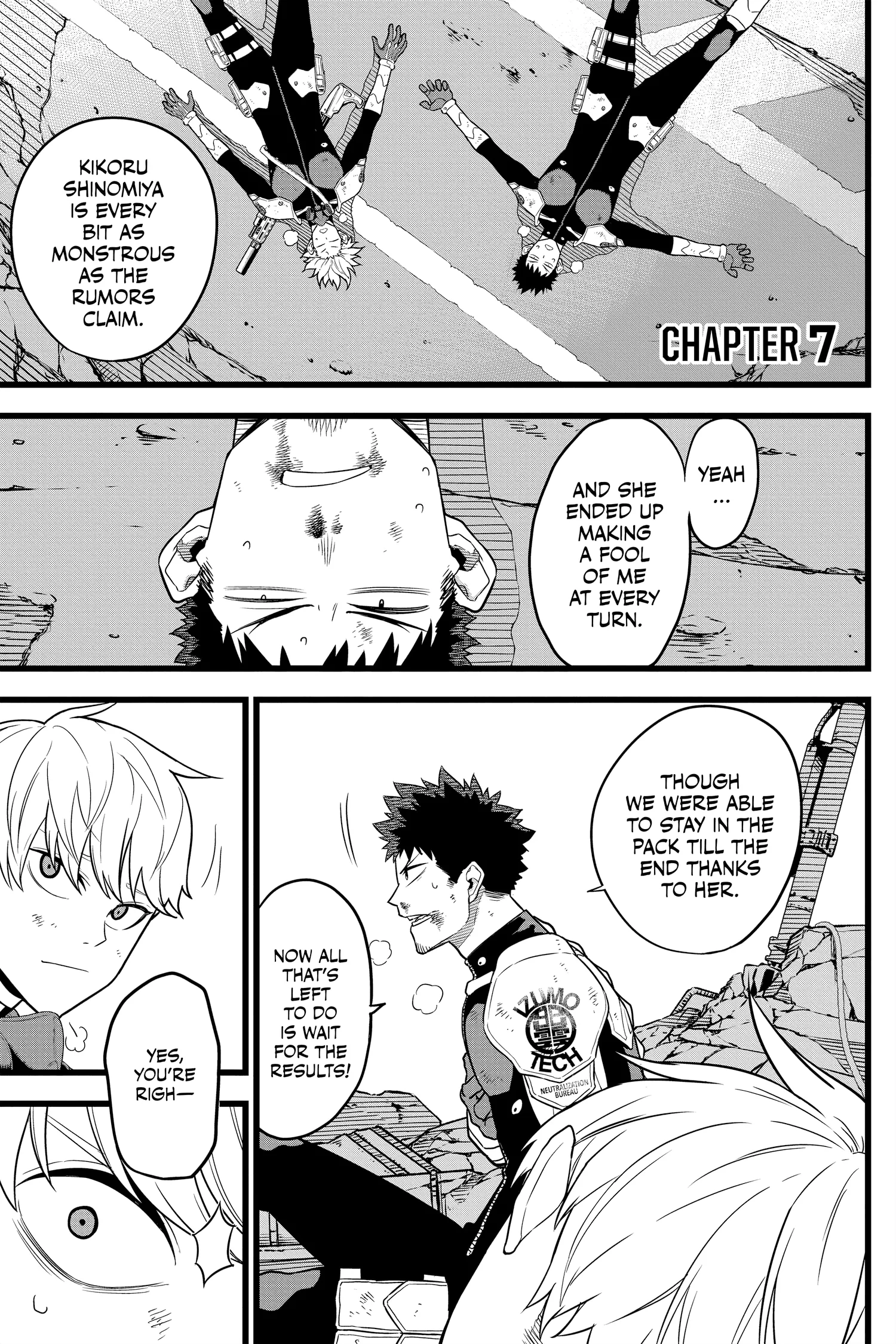 Kaiju No 8 Manga, chapter Vol 1, page 173