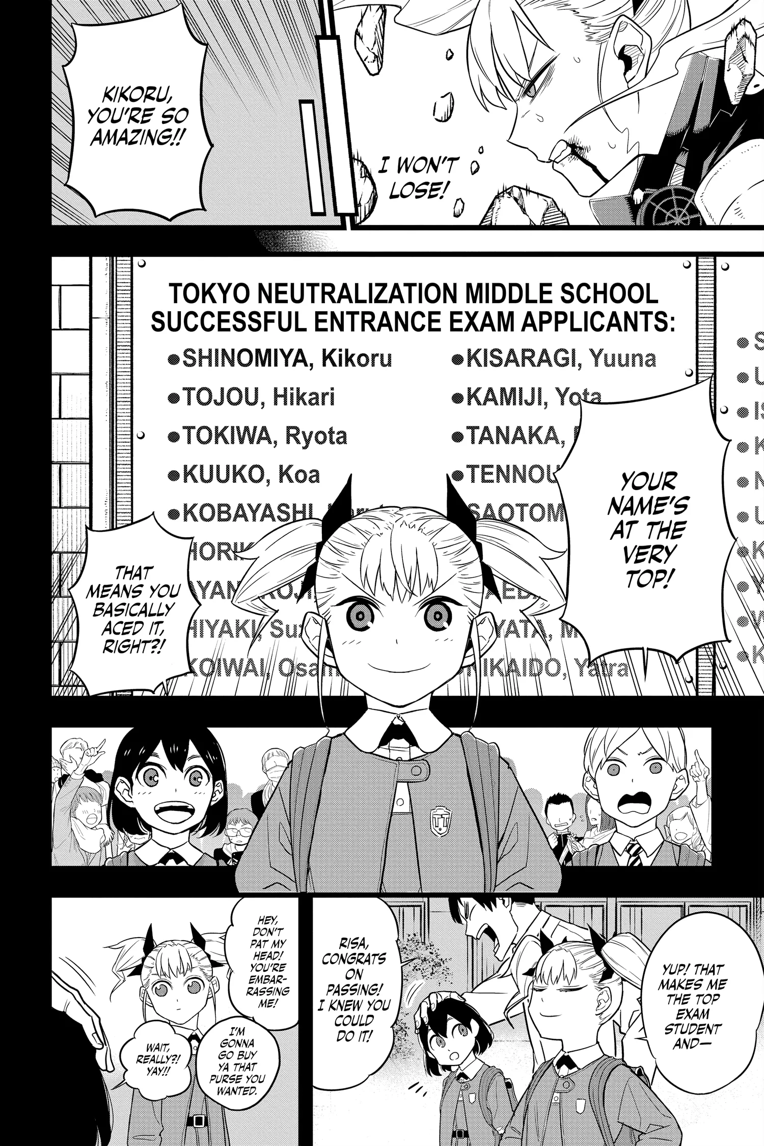 Kaiju No 8 Manga, chapter Vol 1, page 182