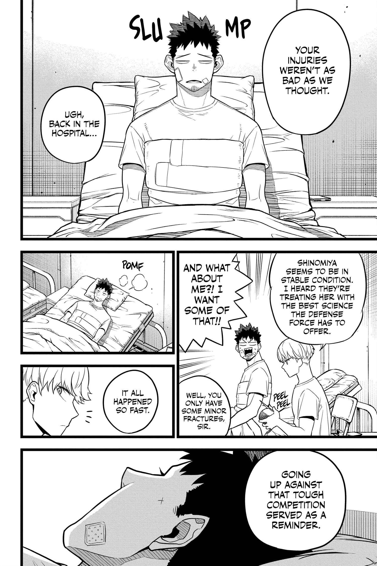 Kaiju No 8 Manga, chapter Vol 2, page 32