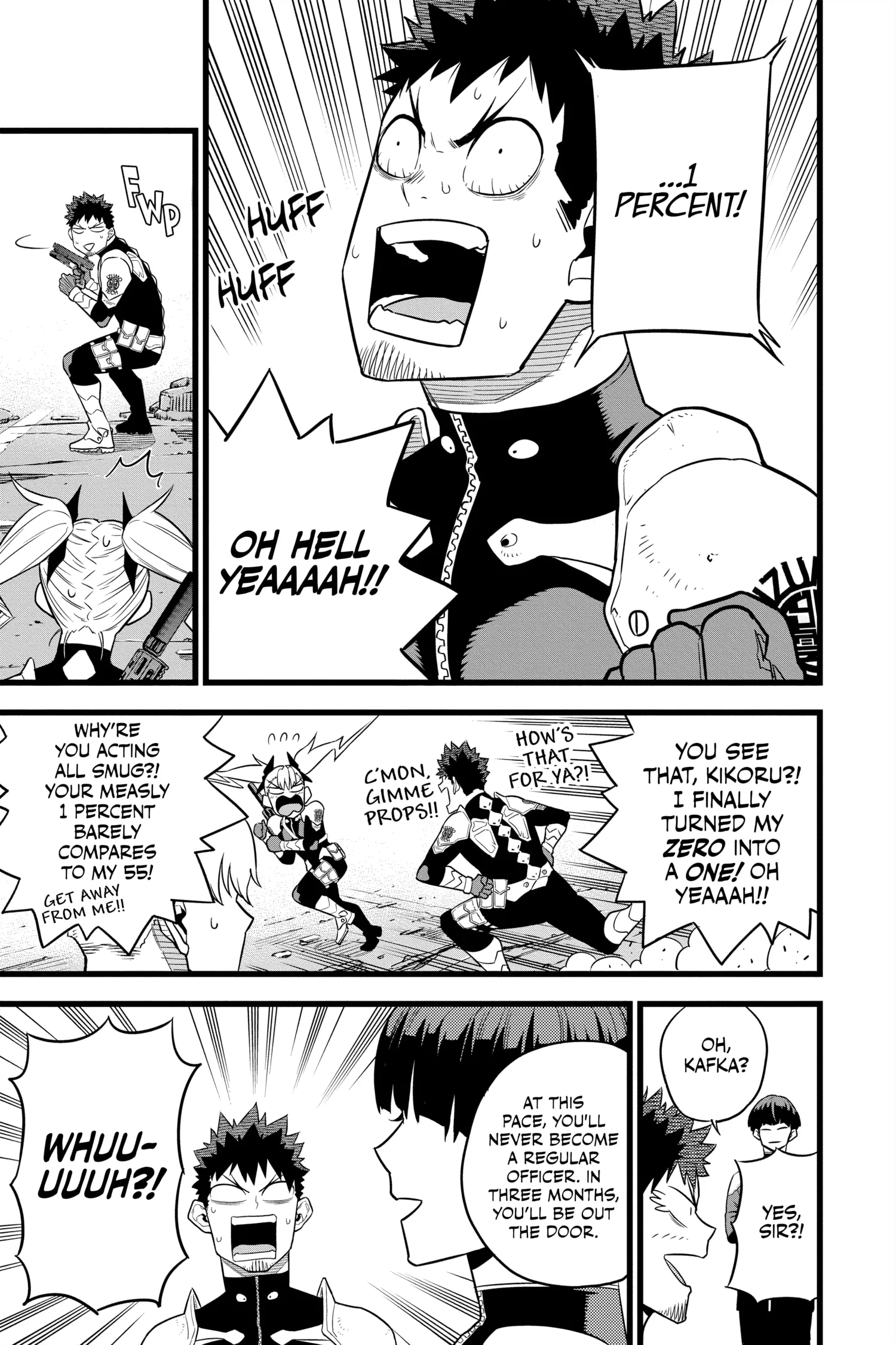 Kaiju No 8 Manga, chapter Vol 2, page 67