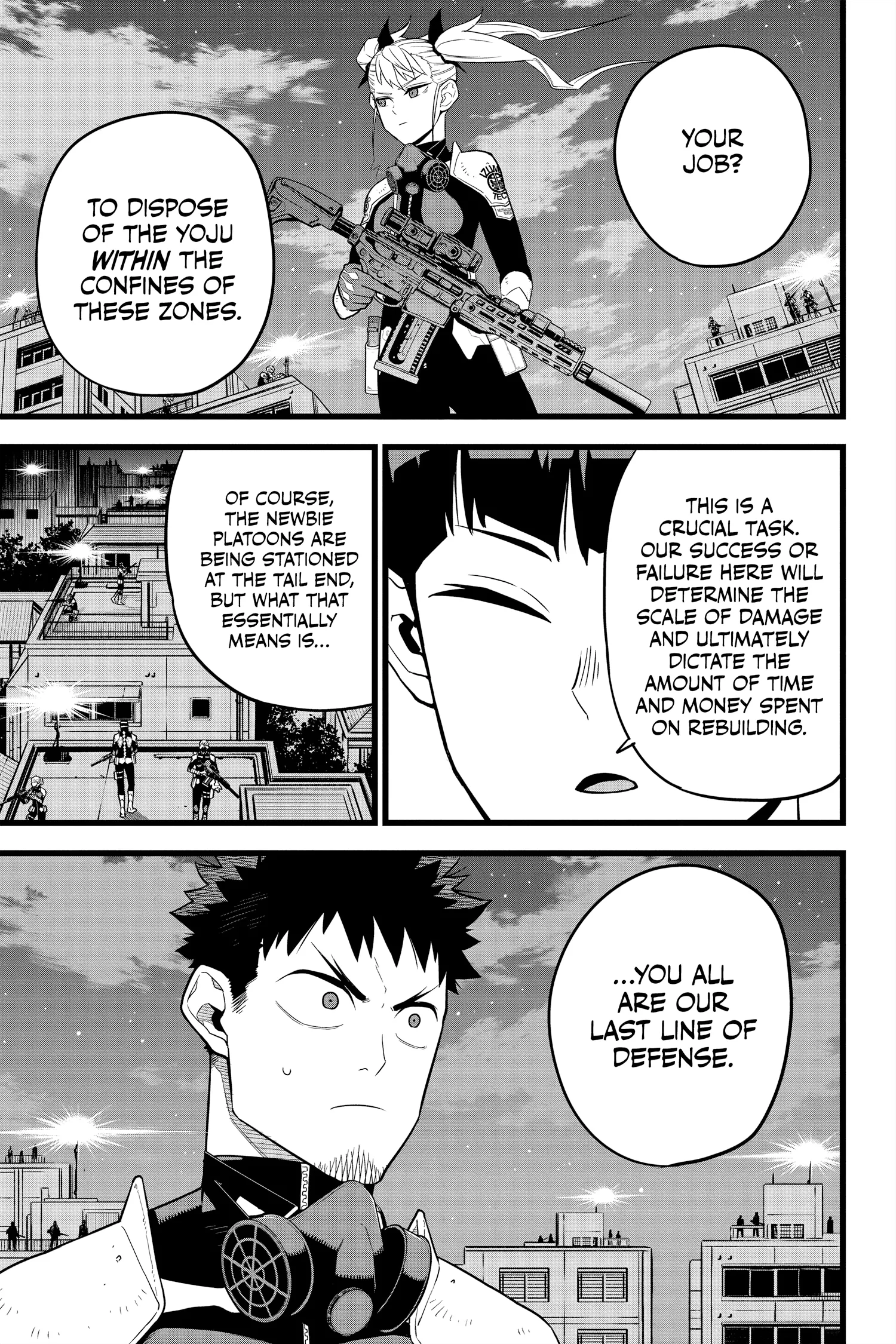 Kaiju No 8 Manga, chapter Vol 2, page 93