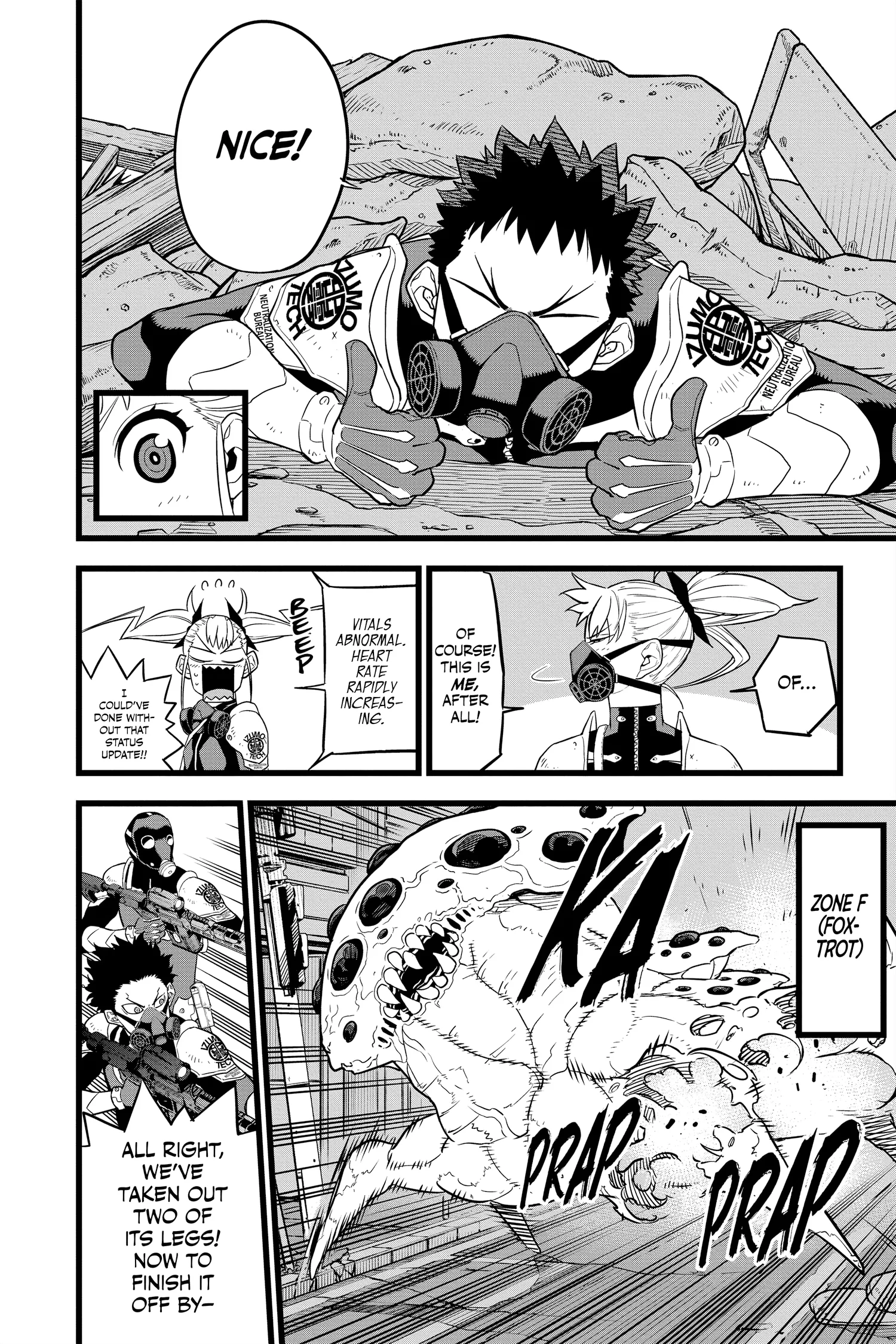 Kaiju No 8 Manga, chapter Vol 2, page 106