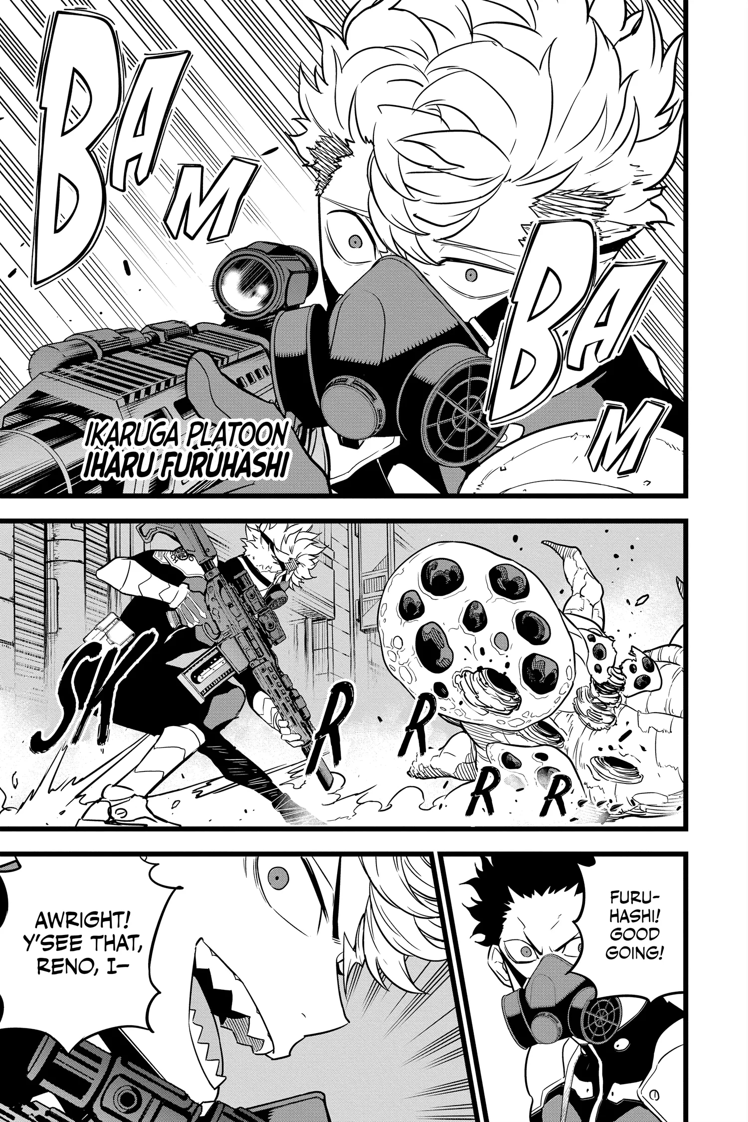 Kaiju No 8 Manga, chapter Vol 2, page 107