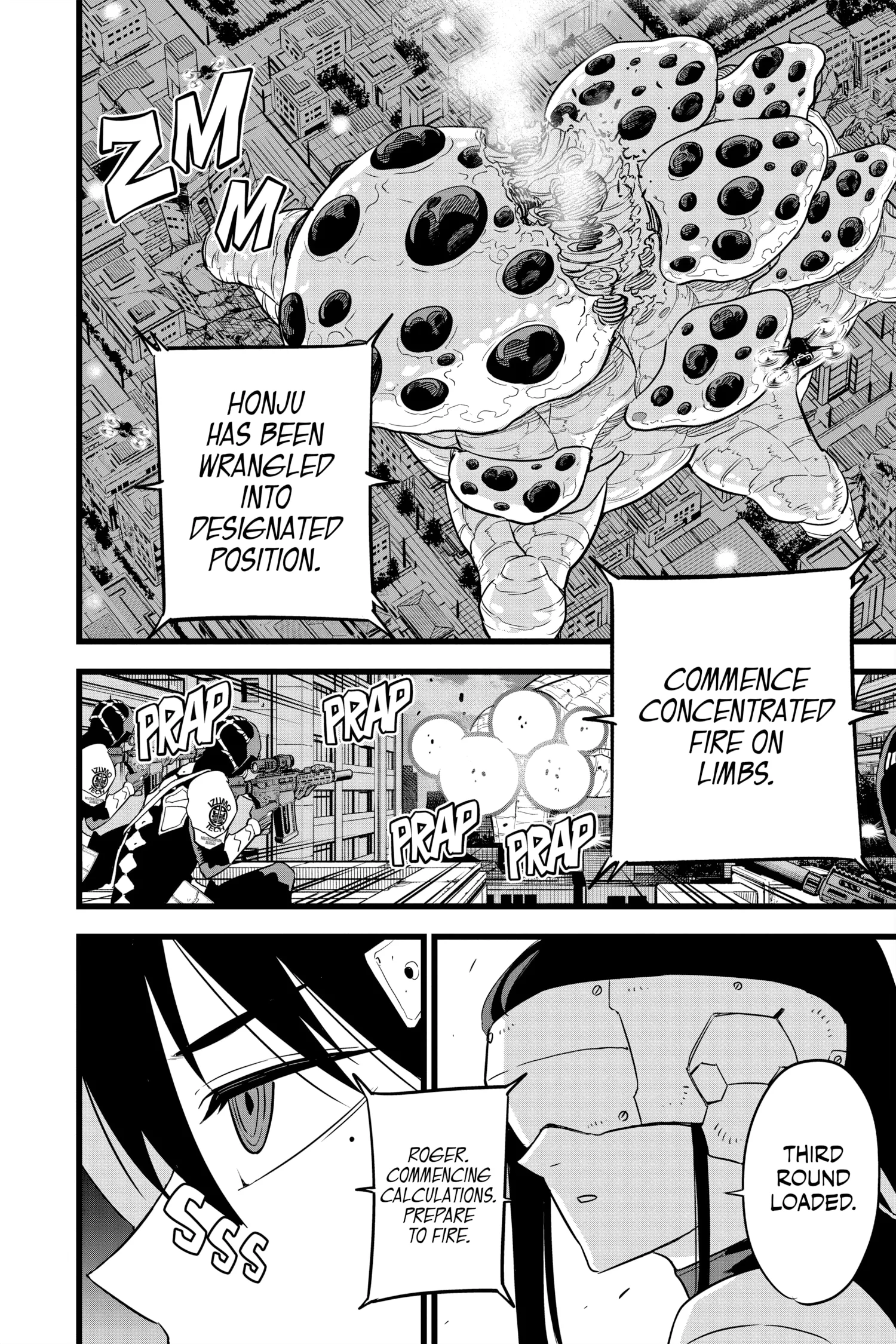 Kaiju No 8 Manga, chapter Vol 2, page 122