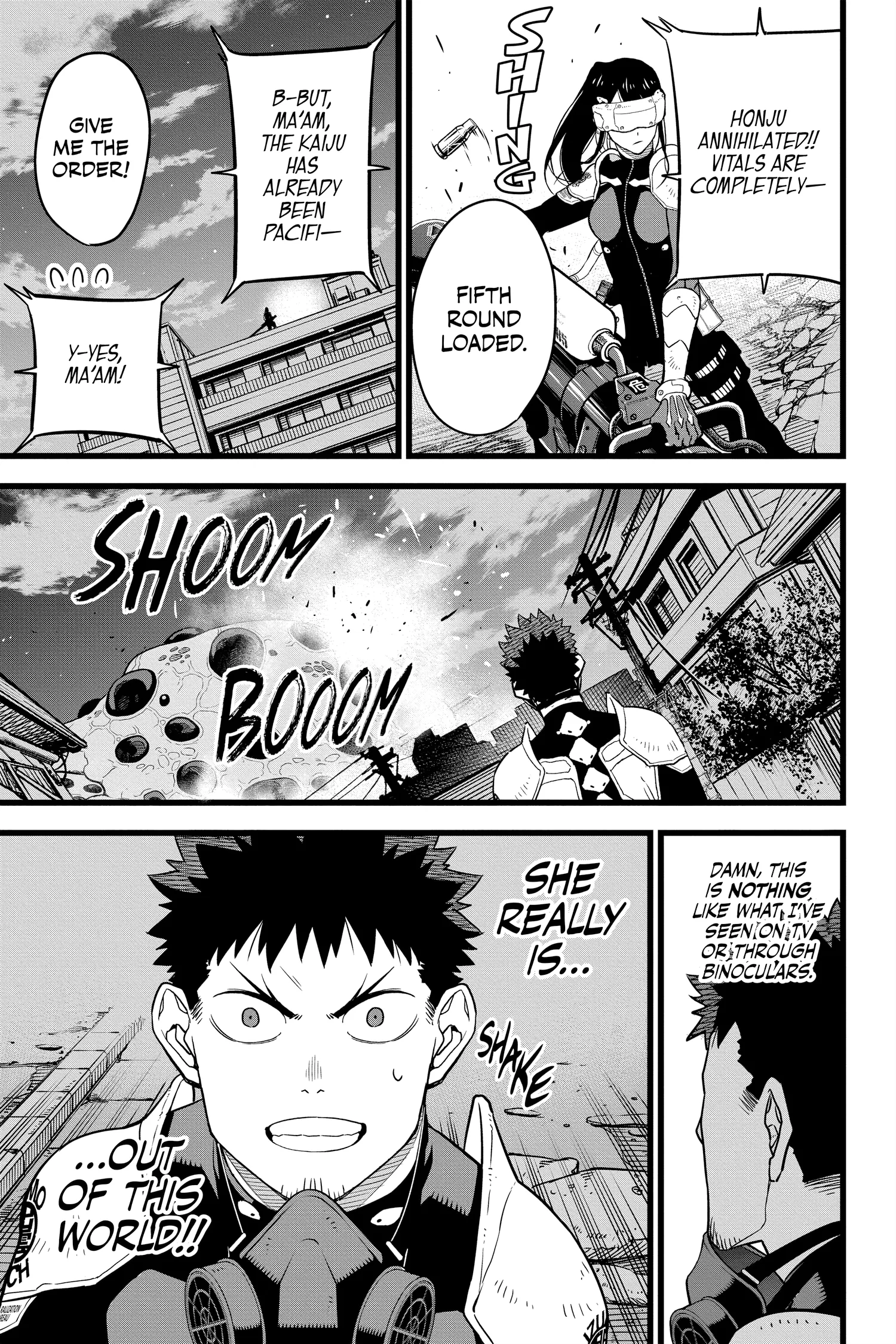 Kaiju No 8 Manga, chapter Vol 2, page 126