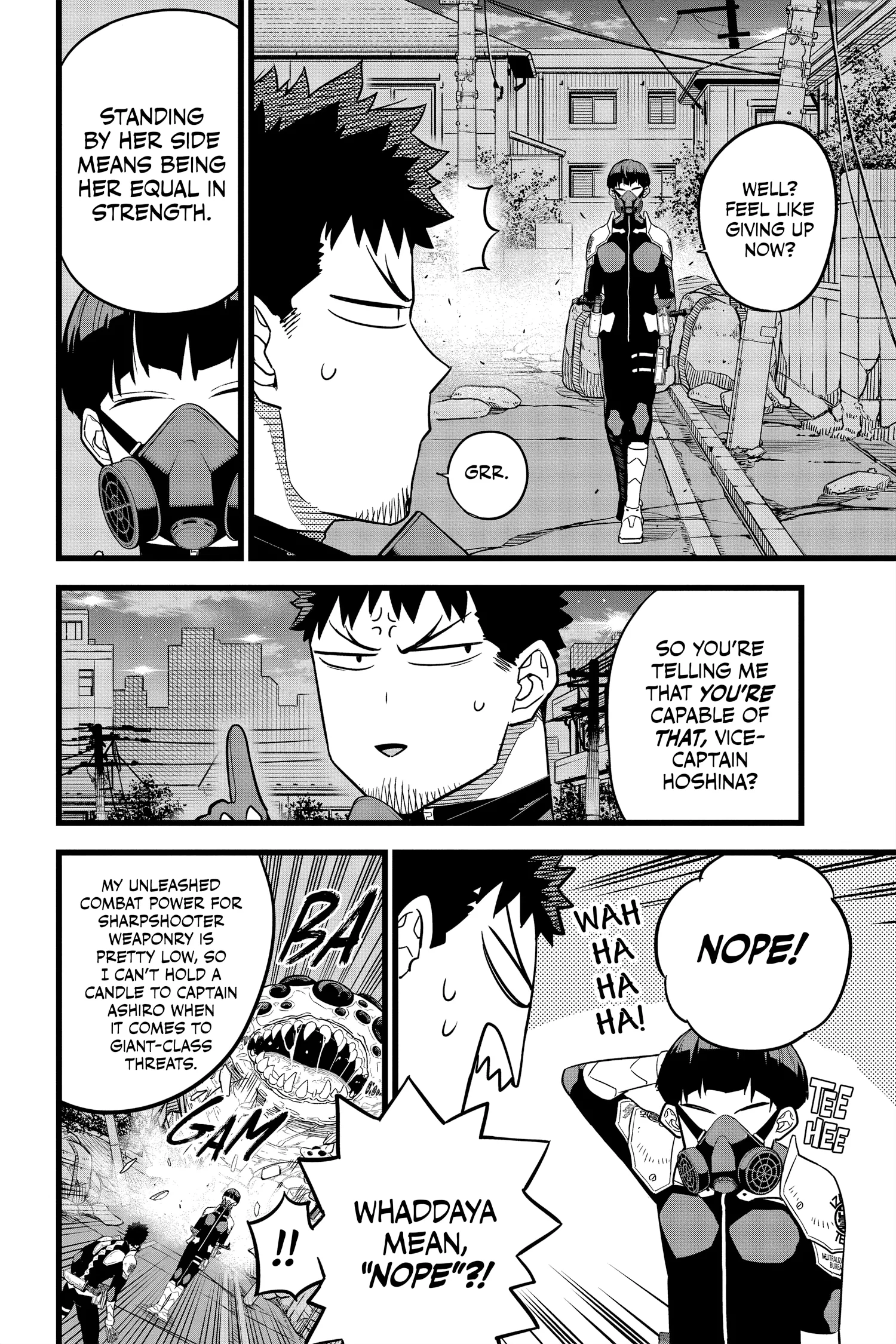 Kaiju No 8 Manga, chapter Vol 2, page 127