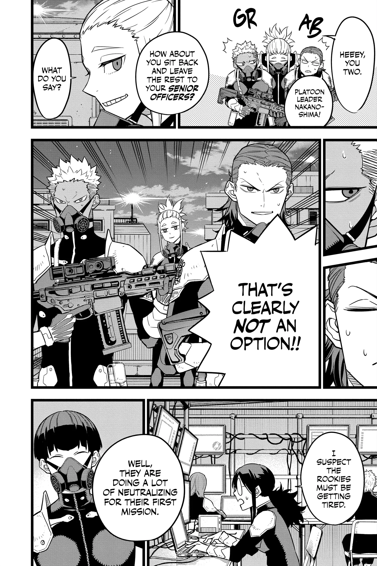 Kaiju No 8 Manga, chapter Vol 2, page 133