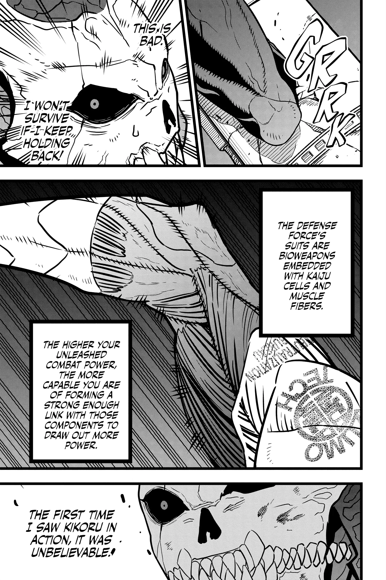 Kaiju No 8 Manga, chapter Vol 3, page 48