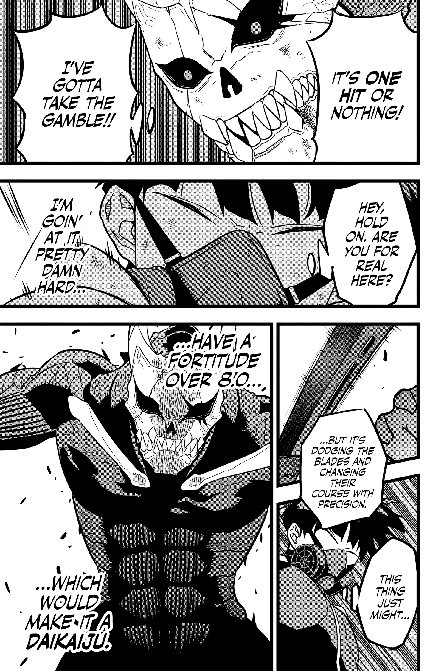 Kaiju No 8 Manga, chapter Vol 3, page 53