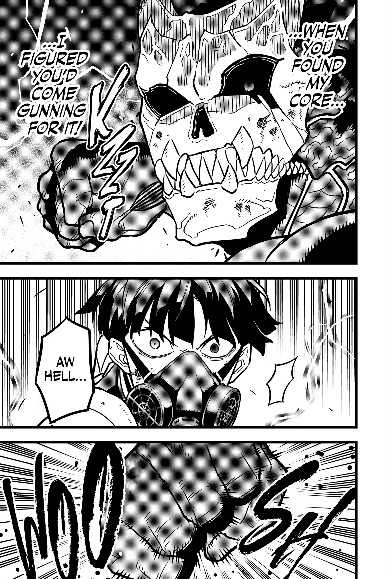 Kaiju No 8 Manga, chapter Vol 3, page 58