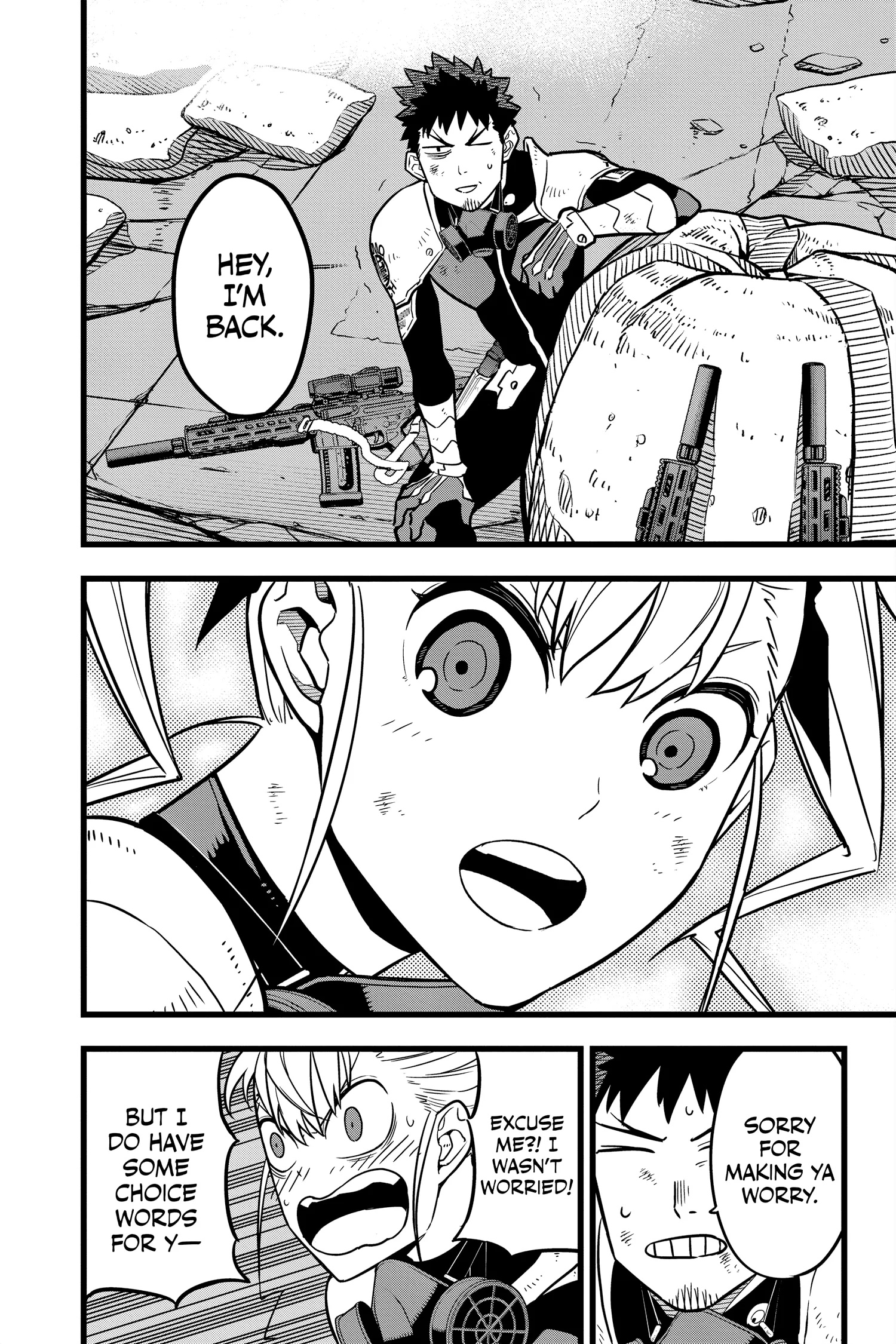 Kaiju No 8 Manga, chapter Vol 3, page 63