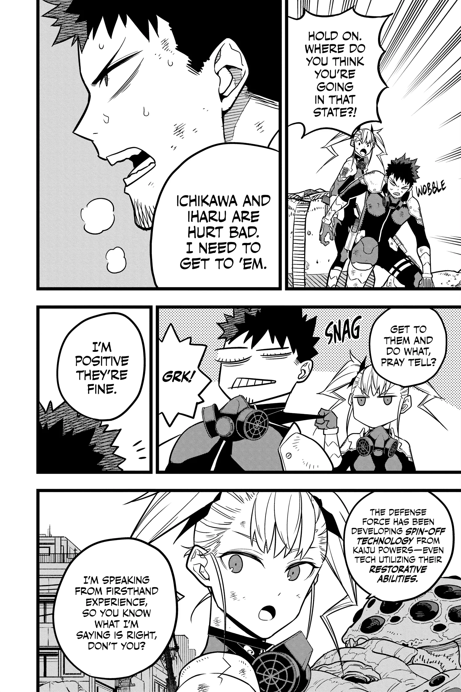 Kaiju No 8 Manga, chapter Vol 3, page 65