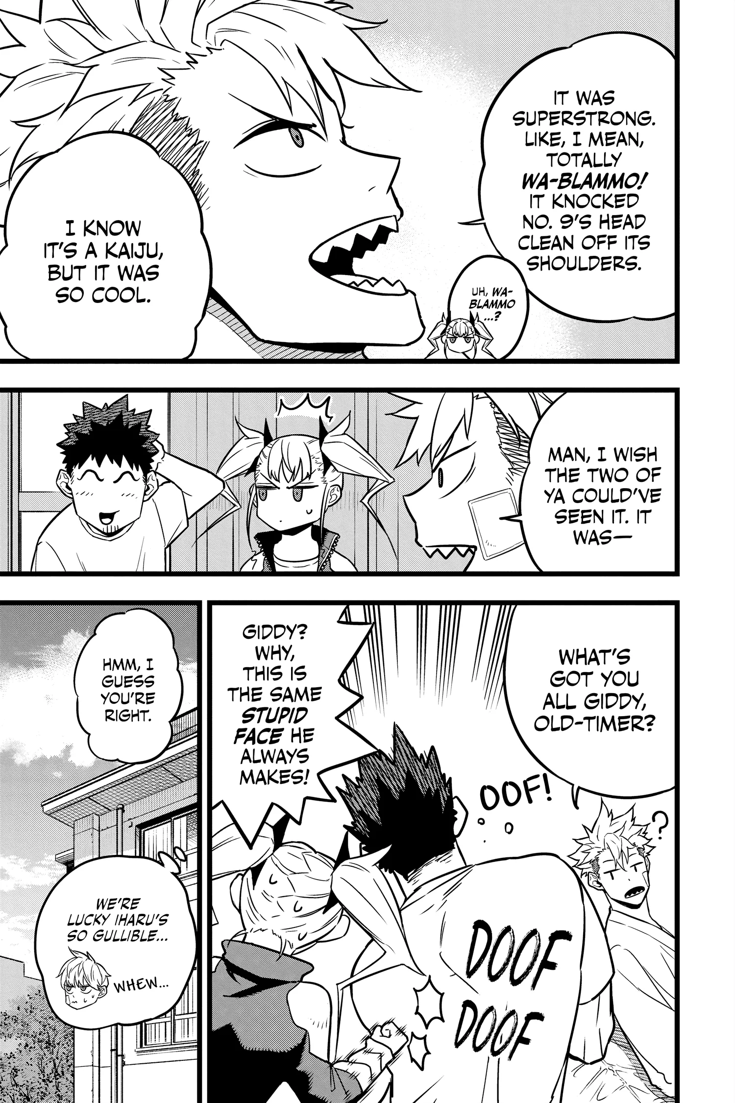Kaiju No 8 Manga, chapter Vol 3, page 86